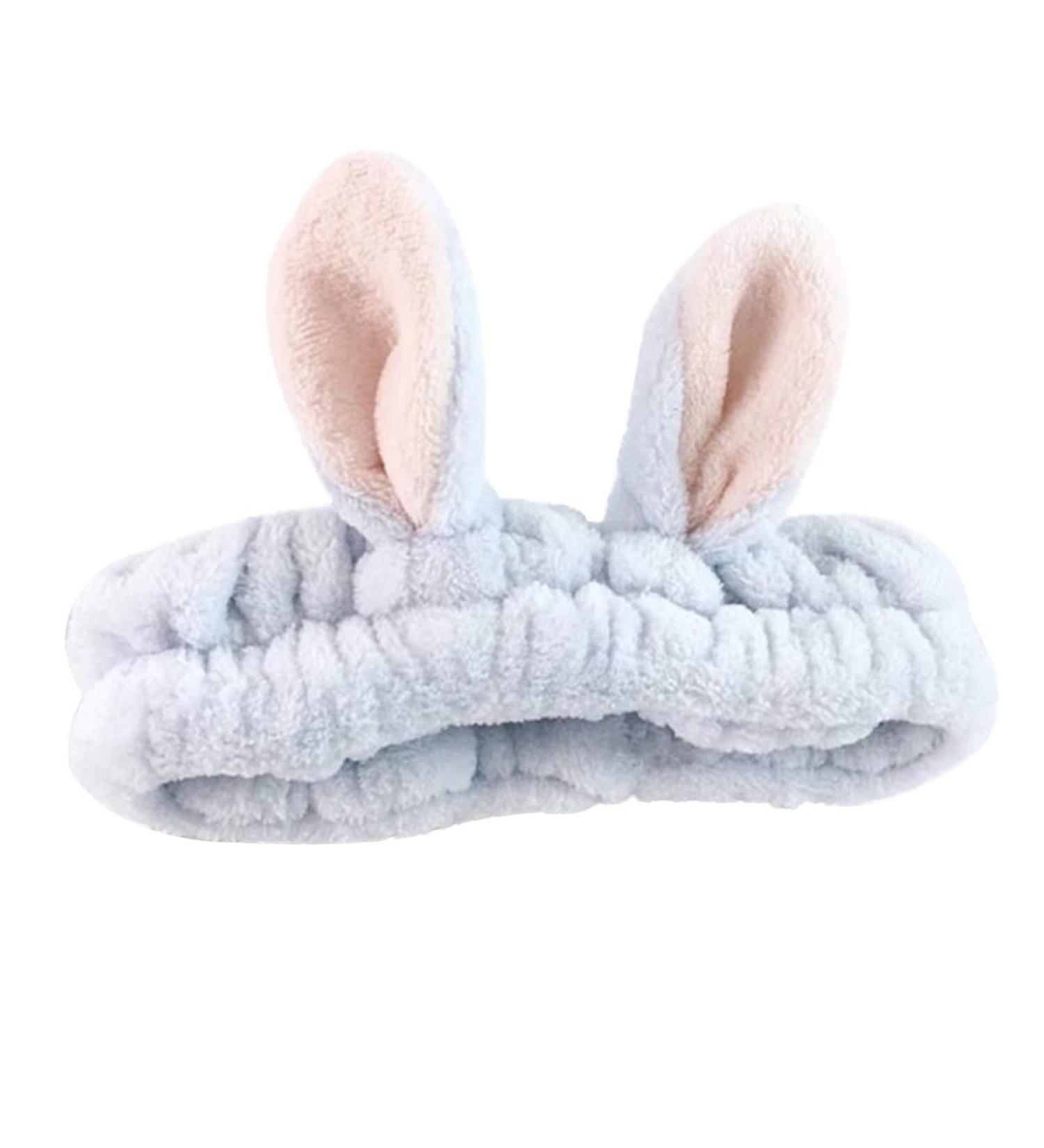 Beaupretty Sky Blue Bunny Ears Headband | Cute Headdress for Girls & Women | Perfect Hairband for Easter & Parties - Buy Online on GoSupps.com