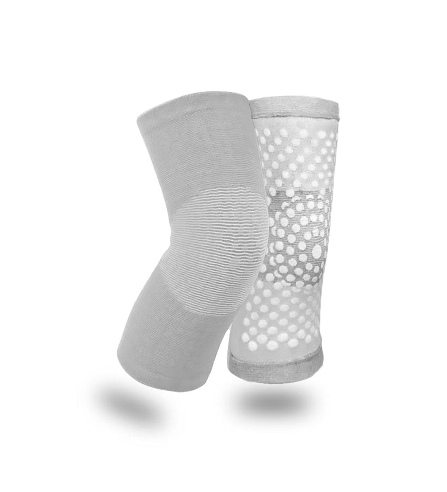 Knee Compression Sleeve Pair | Breathable Support for Joint Pain Relief | Ideal for Jogging, Workout, Walking | Men & Women | Size M - Buy Online on GoSupps.com