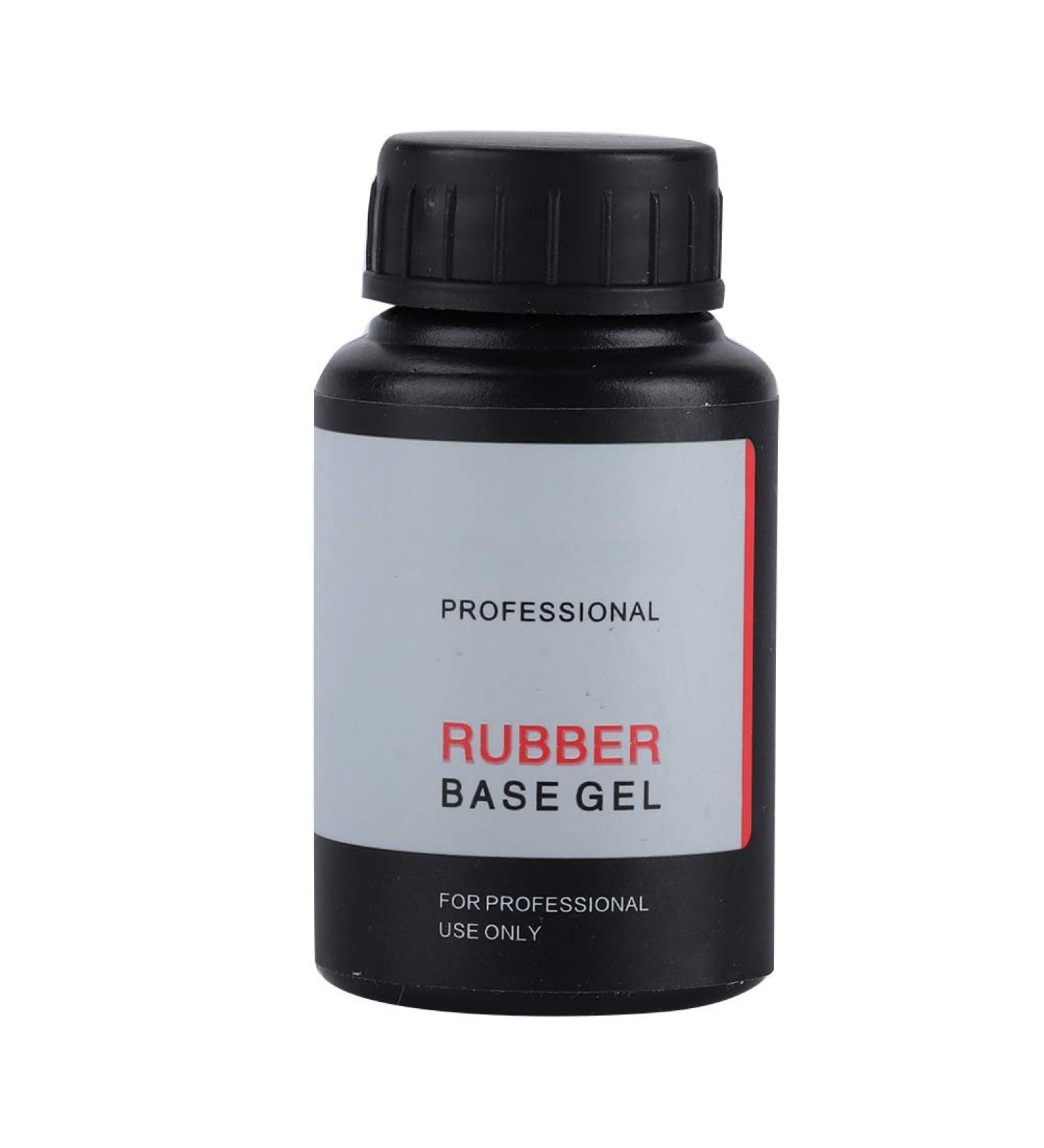 30ml Rubber Base Gel Nail Polish | Long-lasting UV Gel Top Coat for DIY Manicure - Buy Online on GoSupps.com