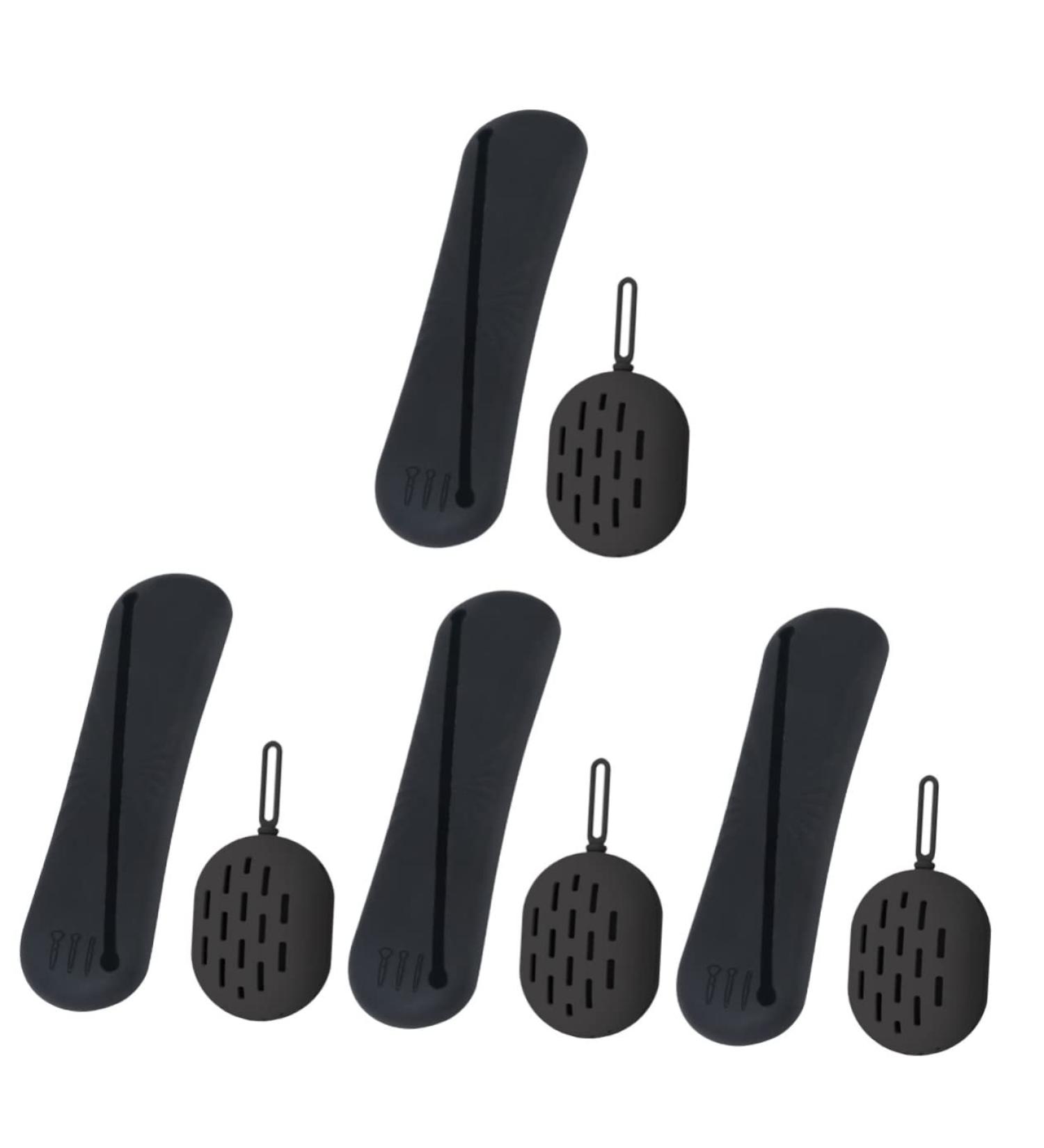 Beaupretty 4 Sets Beauty Egg Cosmetic Bag body puff container makeup sponge organizer silicone makeup brush holder eye mask heated egg whisk makeup tools holder Puff box travel USB Silica gel - Buy Online on GoSupps.com