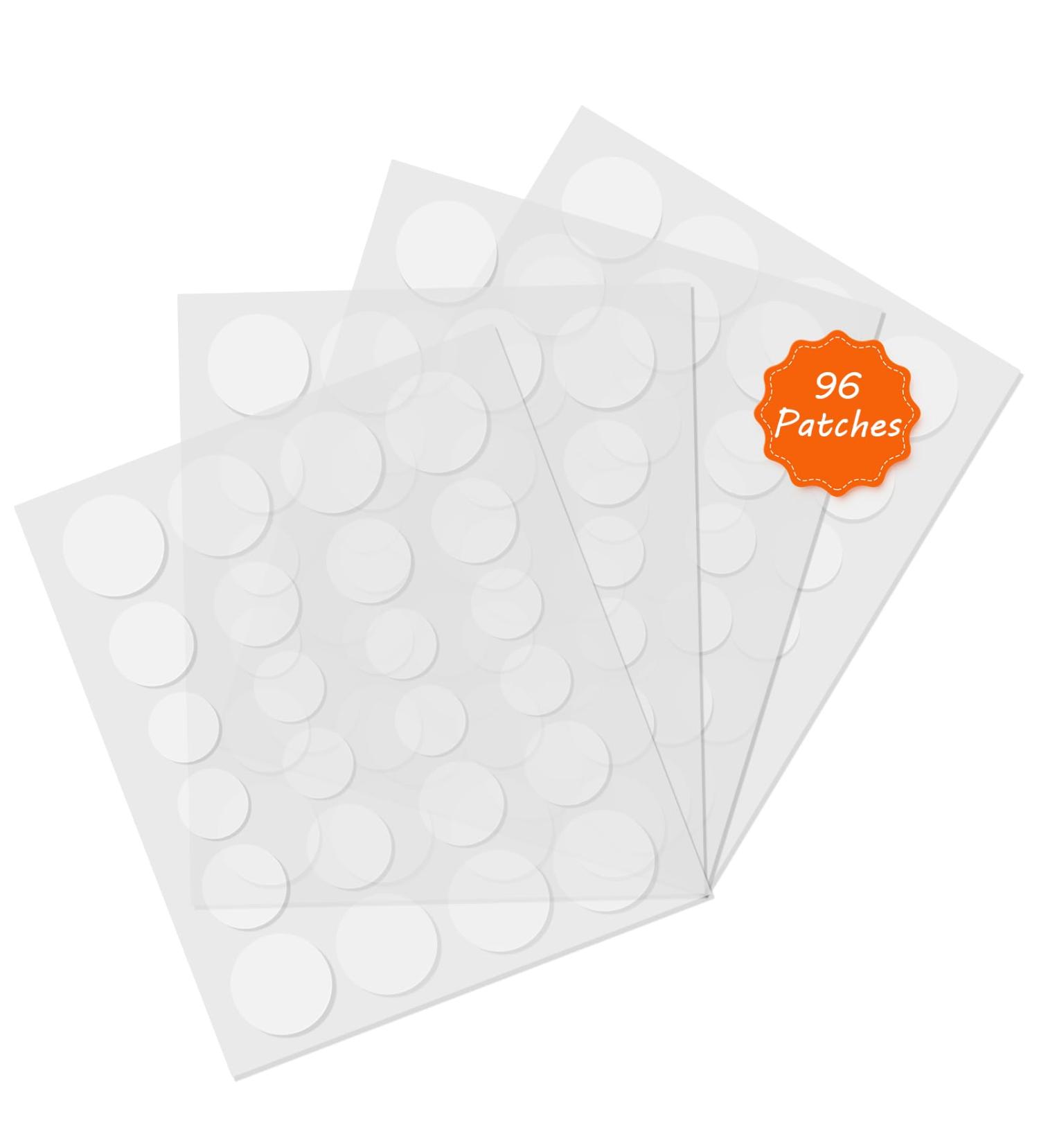 4 sheets with 96 pieces Pimple patch pimple absorbing patch Clear Hydrocolloid Patche orange