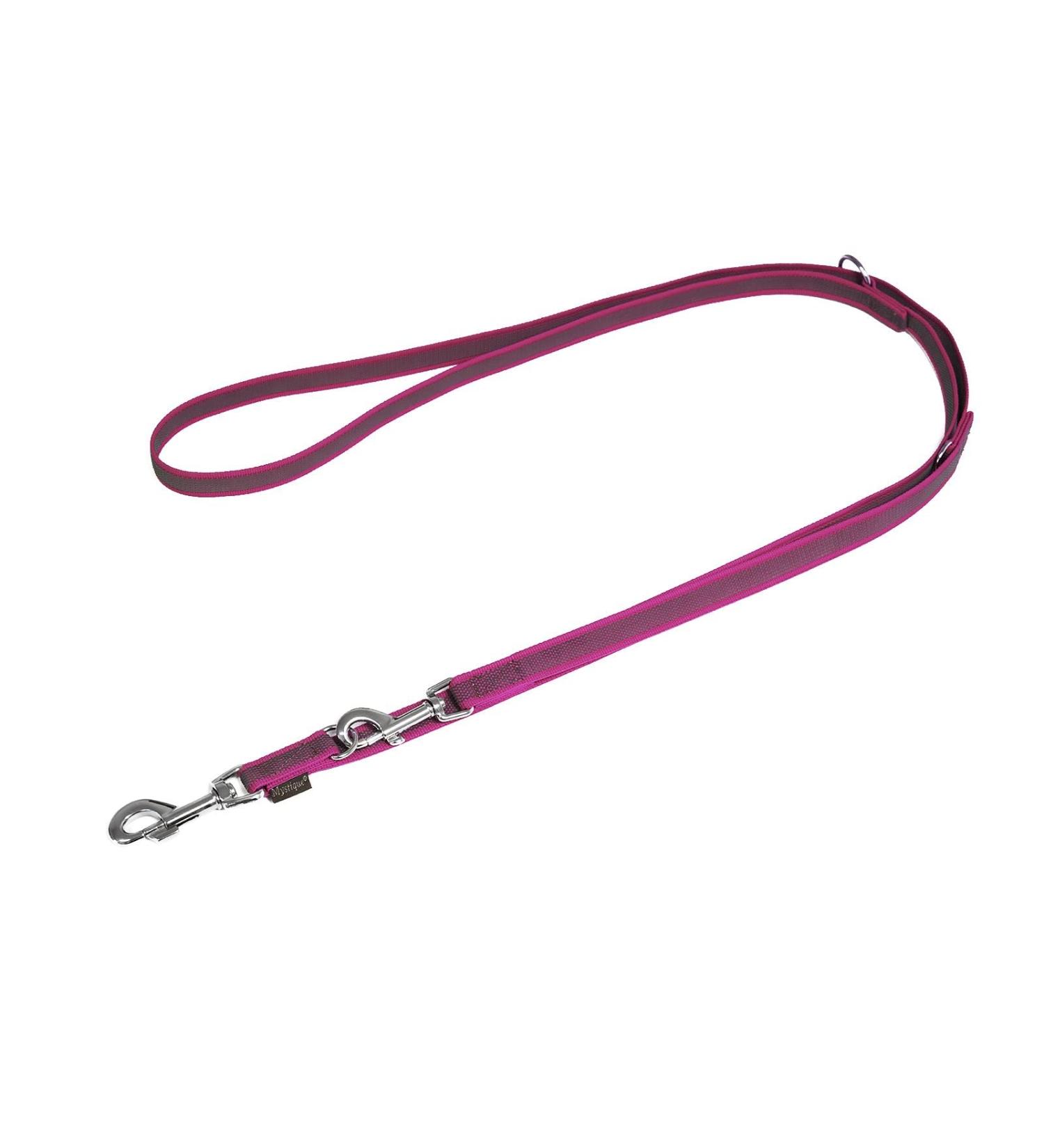 Mystique Rubberized Leash 20mm Standard Carabiner purple 3m 3m purple