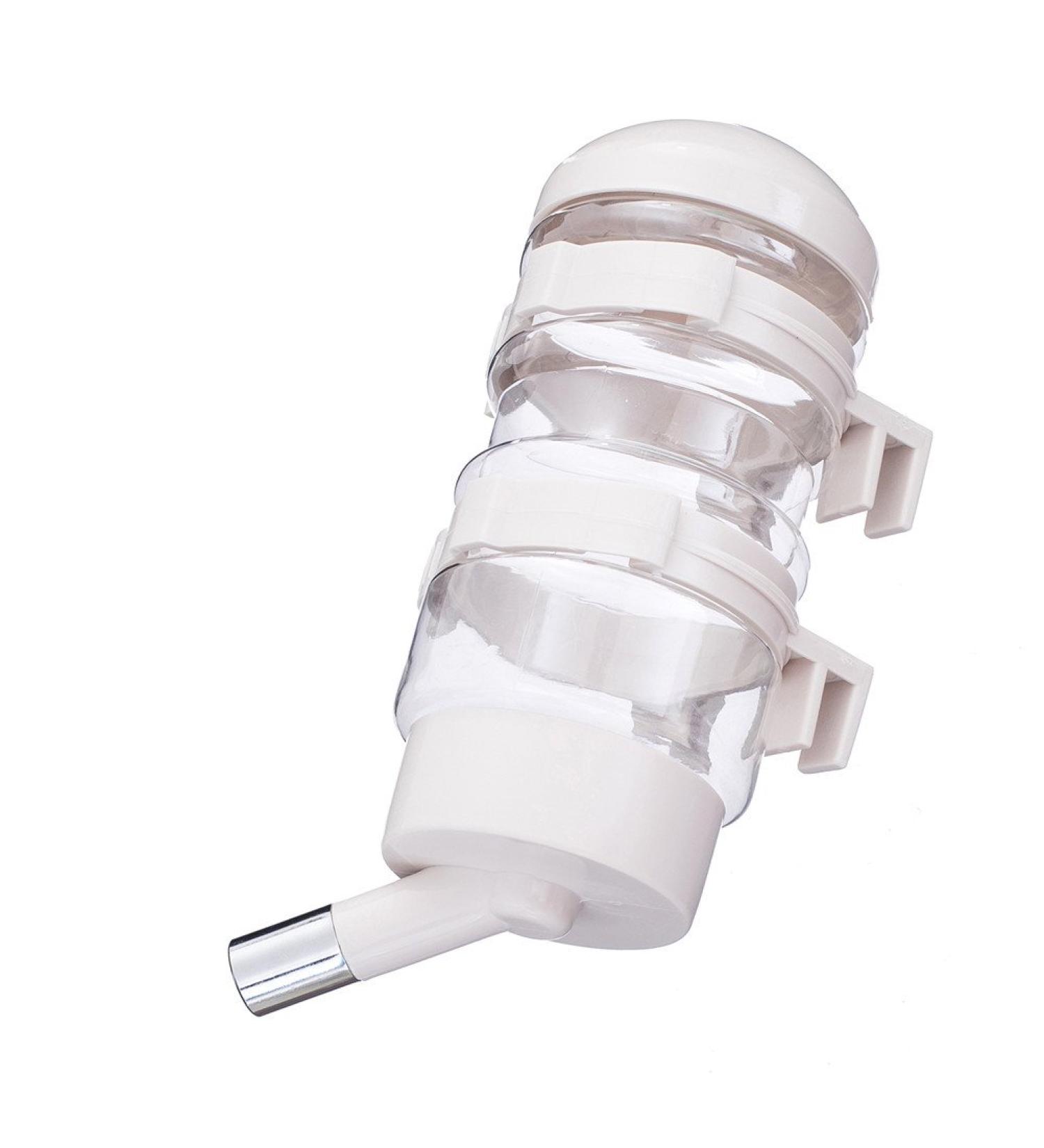 Cocopet Dripless Dog Crate Water Bottle Dispenser - 400ml (White) - Buy Online on GoSupps.com