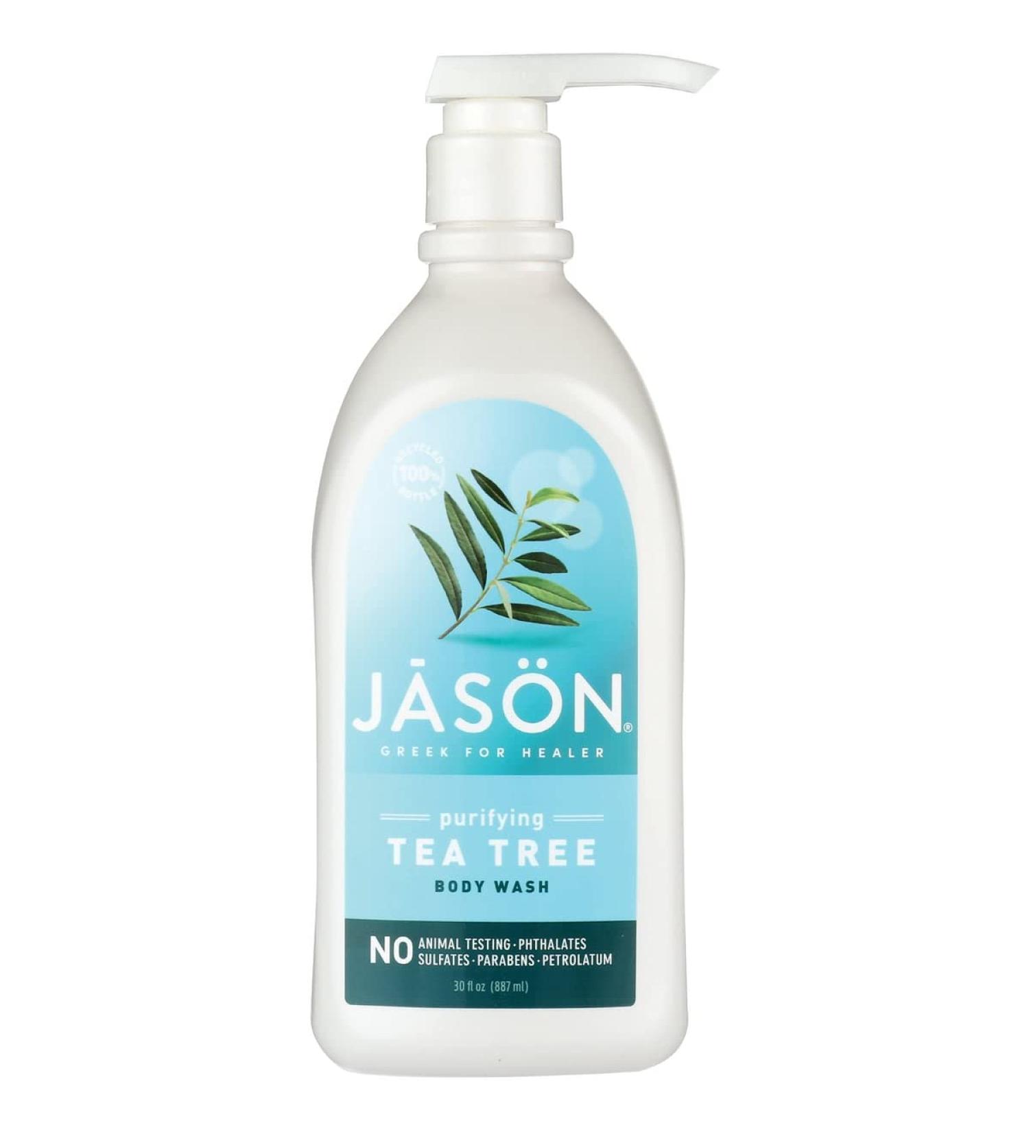 Jason Body Wash Tea Tree 1.87 Pound (Pack of 2) Tea Tree 30 Fl Oz (Pack of 2)