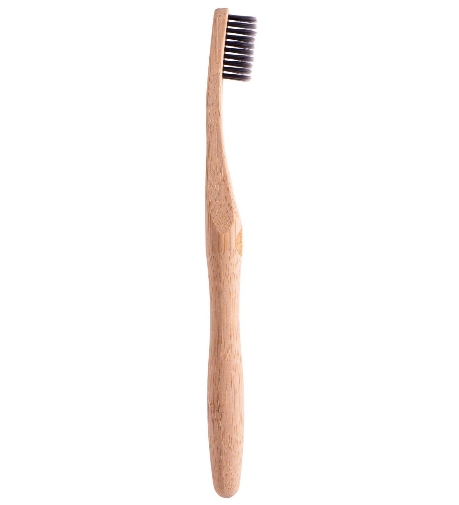 Berk Bamboo Toothbrush with Bamboo Charcoal Bristles VE 4