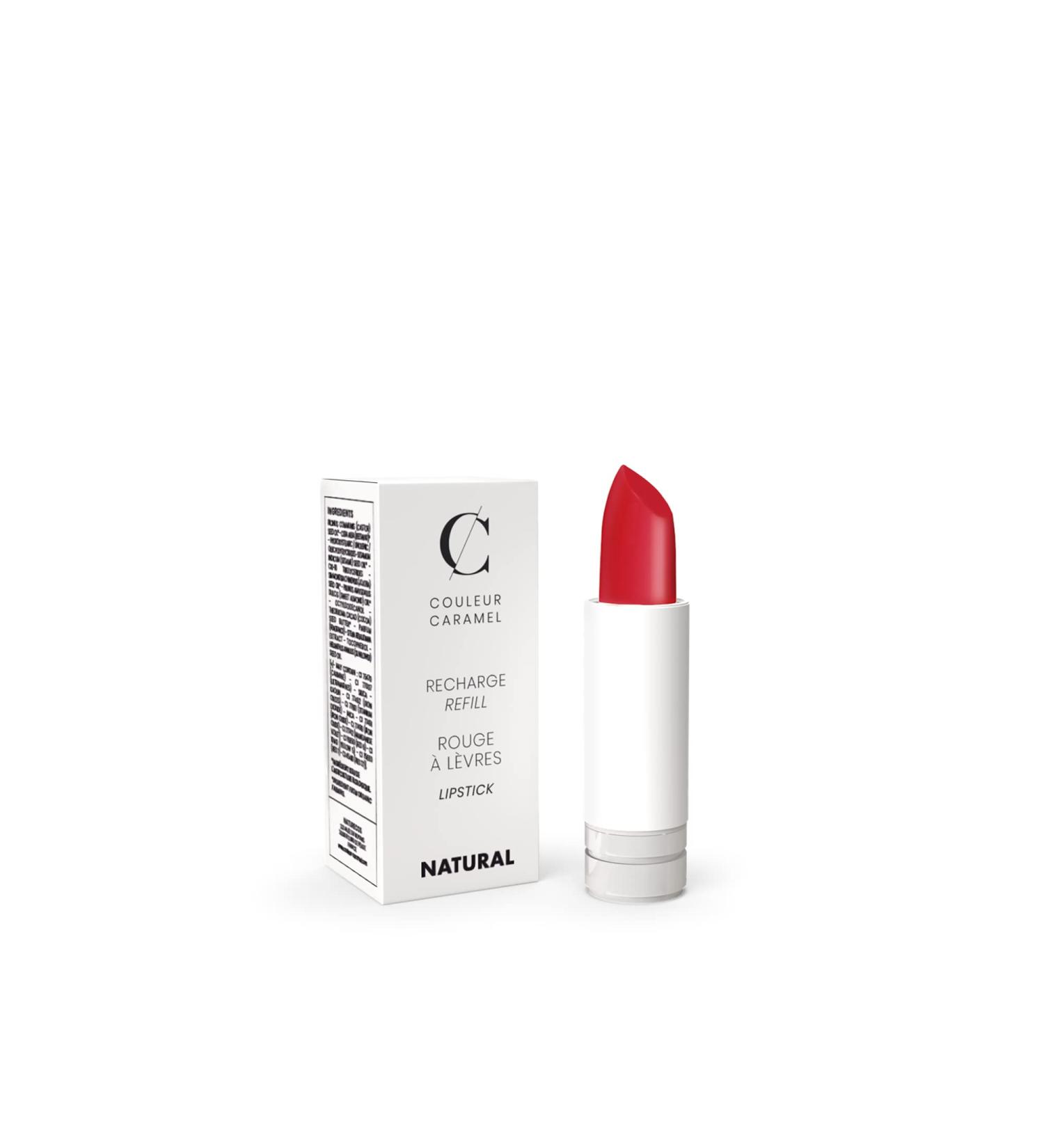 Couleur Caramel Couleur Caramel - Organic Satin Lipstick Refill (280 - Real Red)
