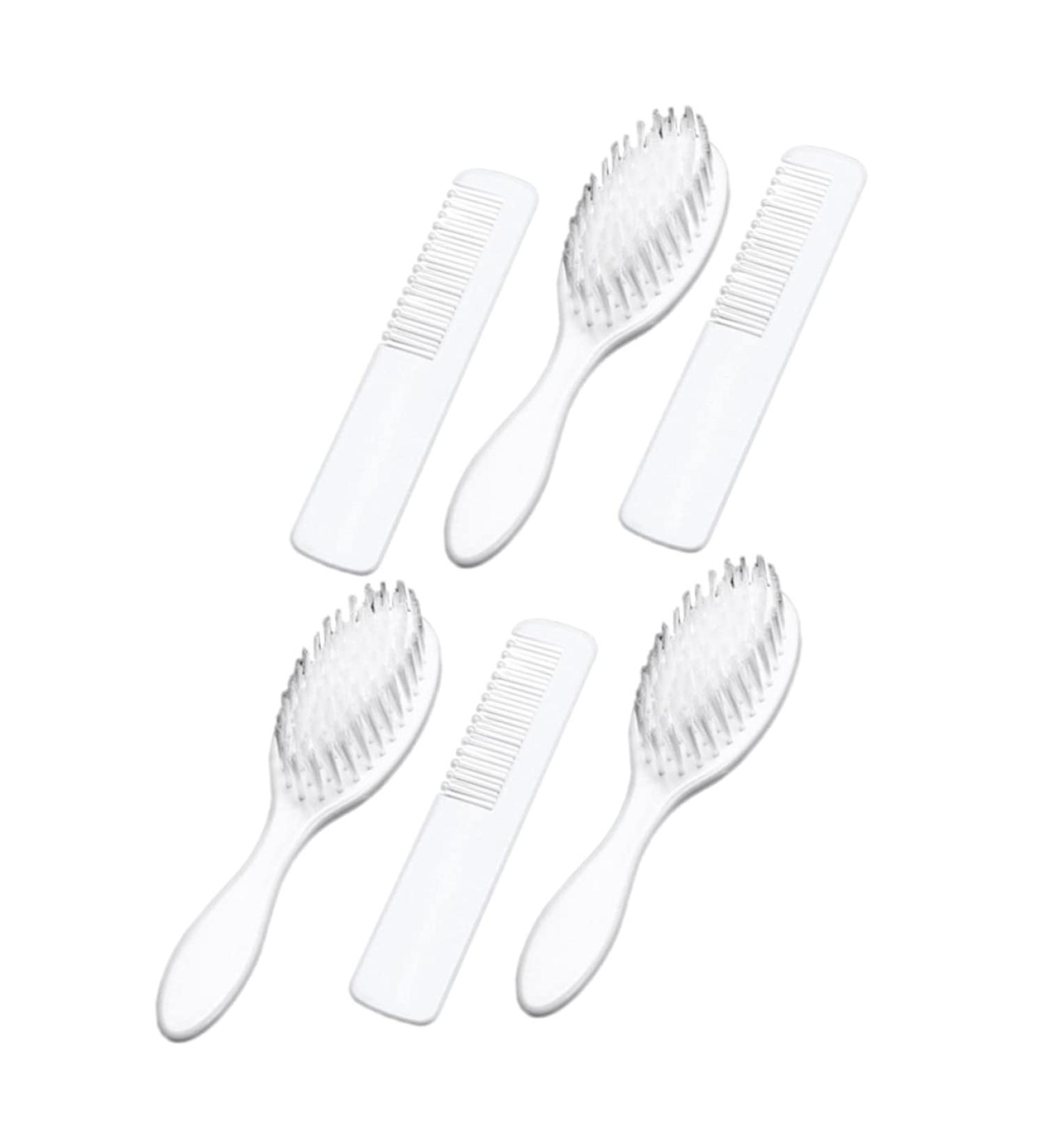TOYANDONA 3-Piece Hair Comb and Brush Set for Baby and Infant | Ideal for Hair Styling, Teasing, Dyeing, and Scalp Massage - Buy Online on GoSupps.com