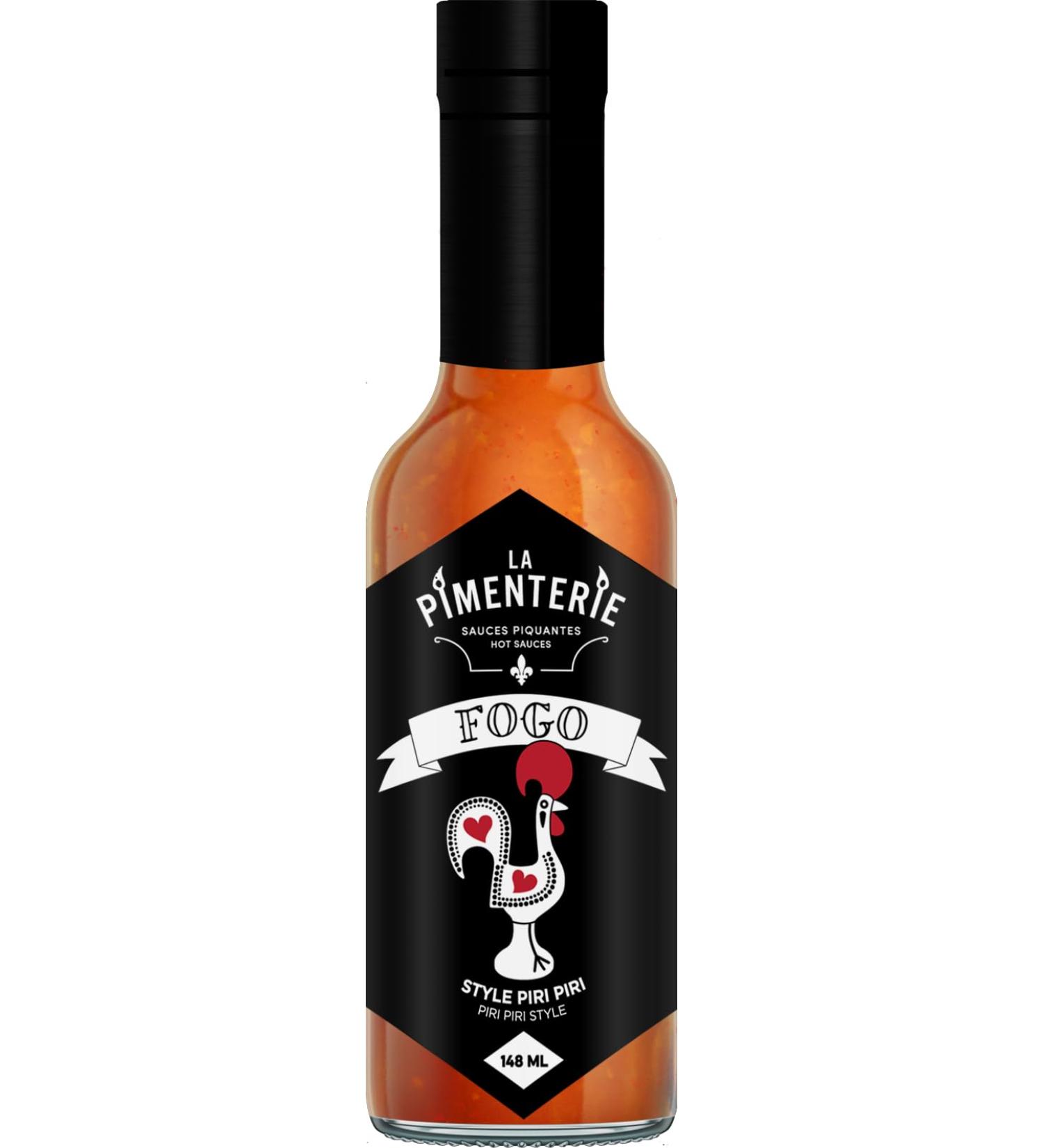 La Pimenterie Hot Sauce - Fogo (Piri-Piri) 148ml - Buy Online on GoSupps.com
