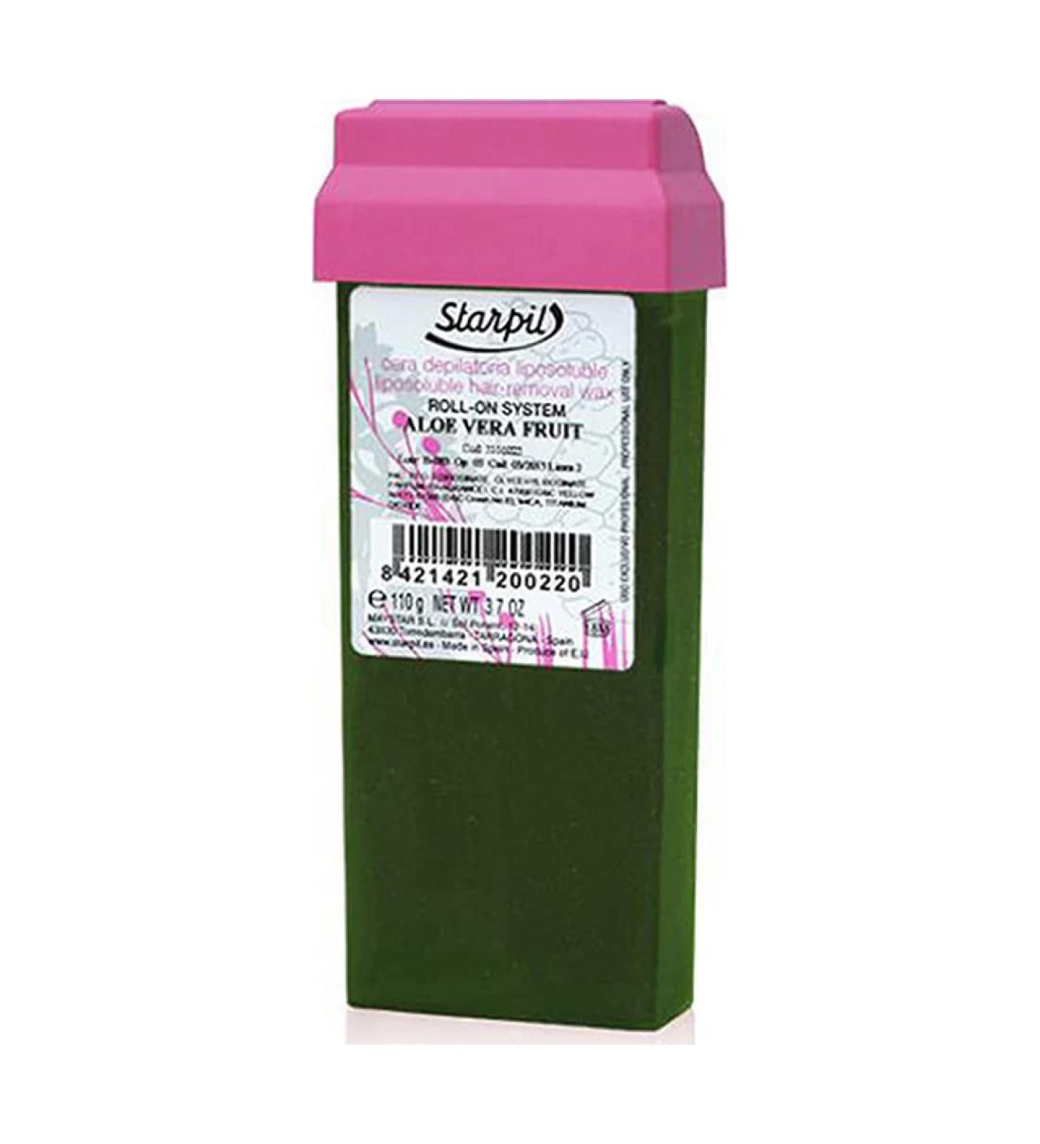 Wax ALOE VERA Wax Starpil Roll on Cartridges 110g