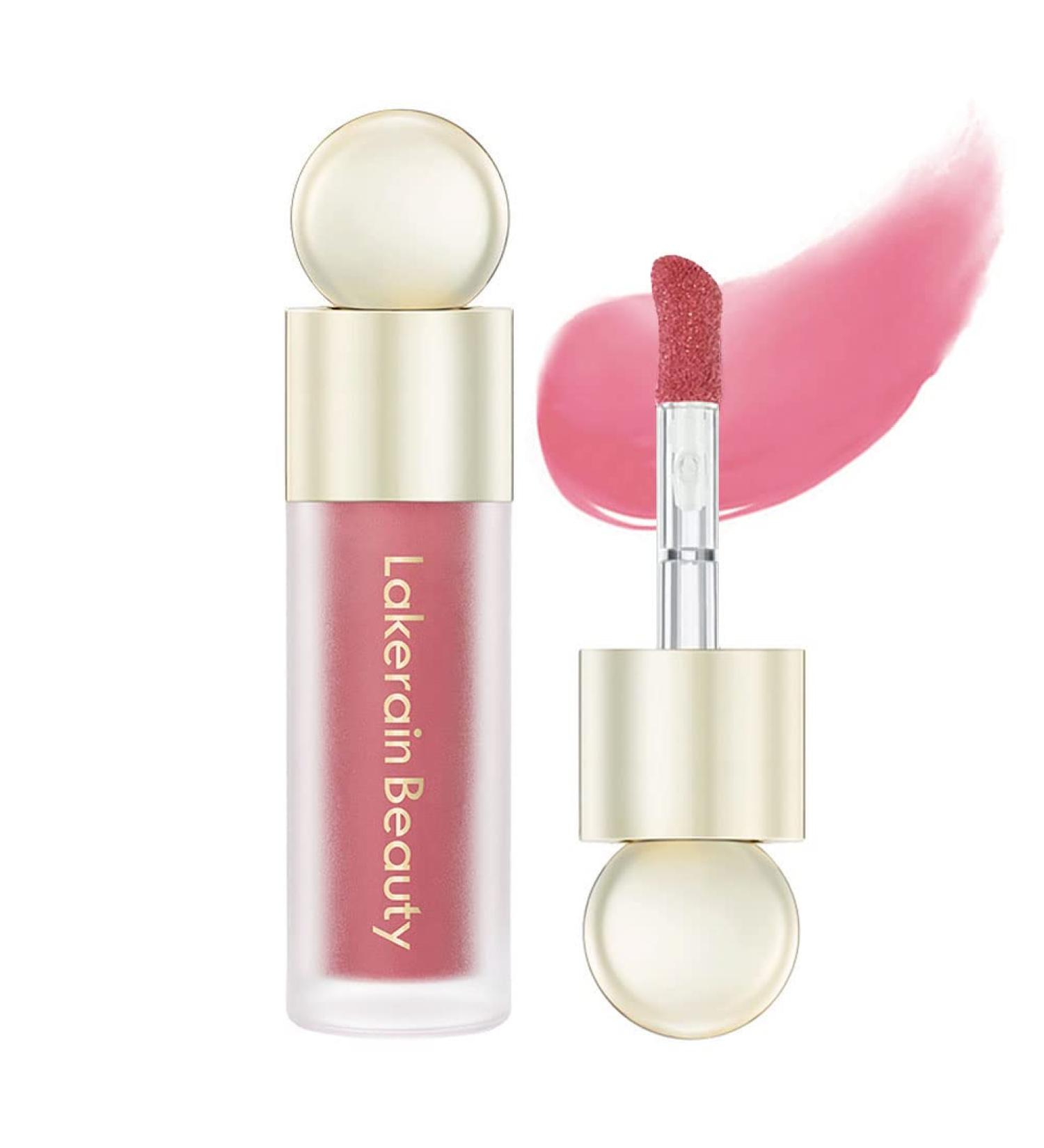 Soft Creamy Liquid Blush Makeup in Cherry Red - LongWearing Multi-Use Tint Stick for Cheek & Lips, Dewy Finish, Natural-Looking - Buy Online on GoSupps.com