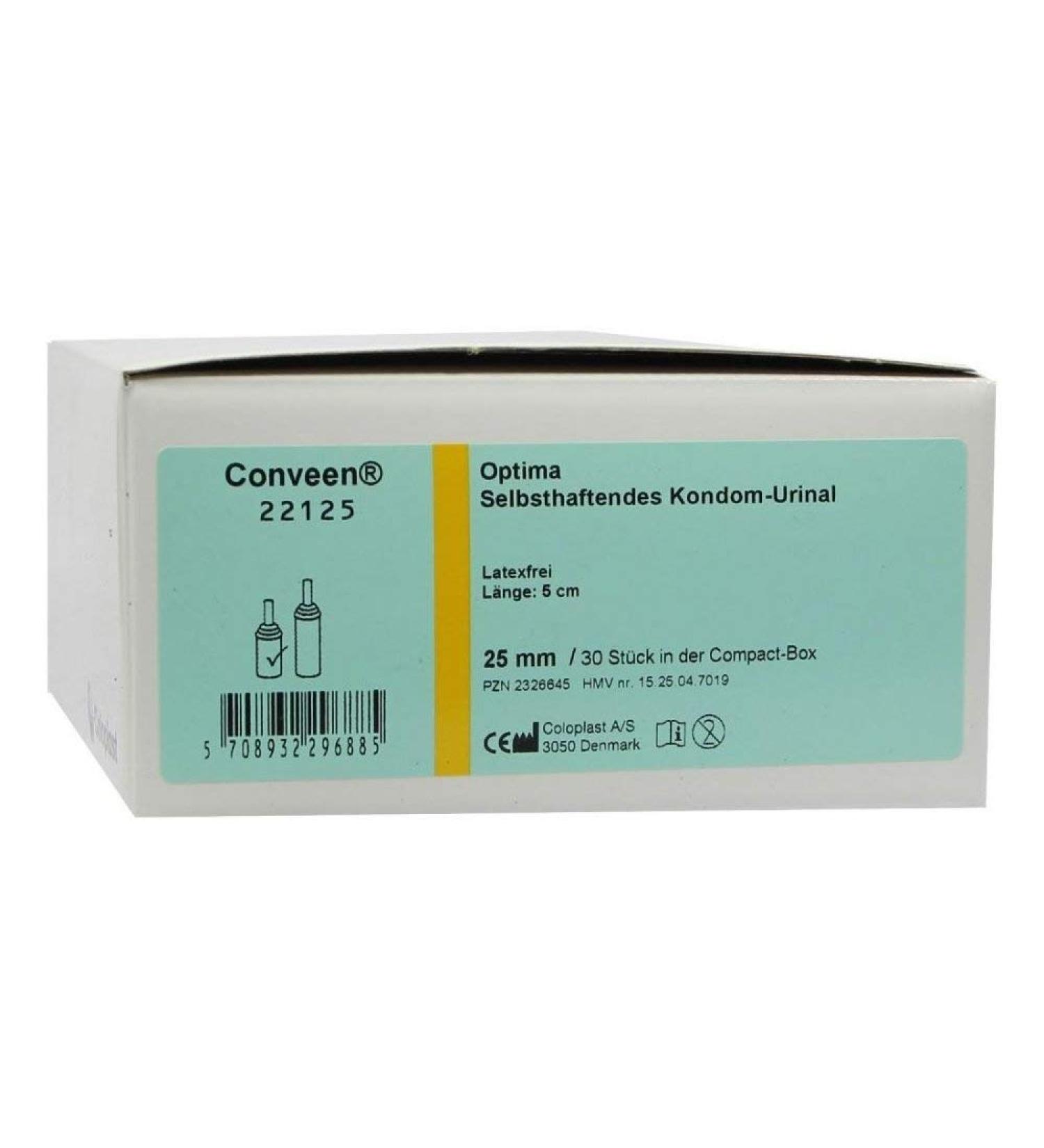 Conveen Optima Sheath - 25mm - Short Length (x30) - Ref: 22125