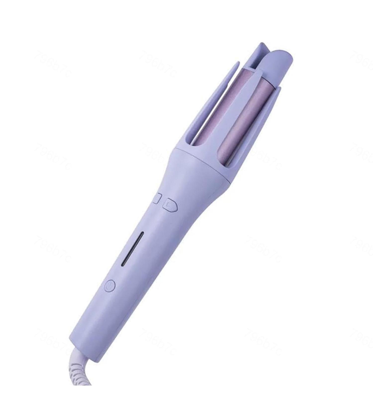 Automatic Hair Curler 1.25 Inch Curling Wand Auto Shut Off with 4 Temps Automatic Curler for Long Hair Purple - Buy Online on GoSupps.com