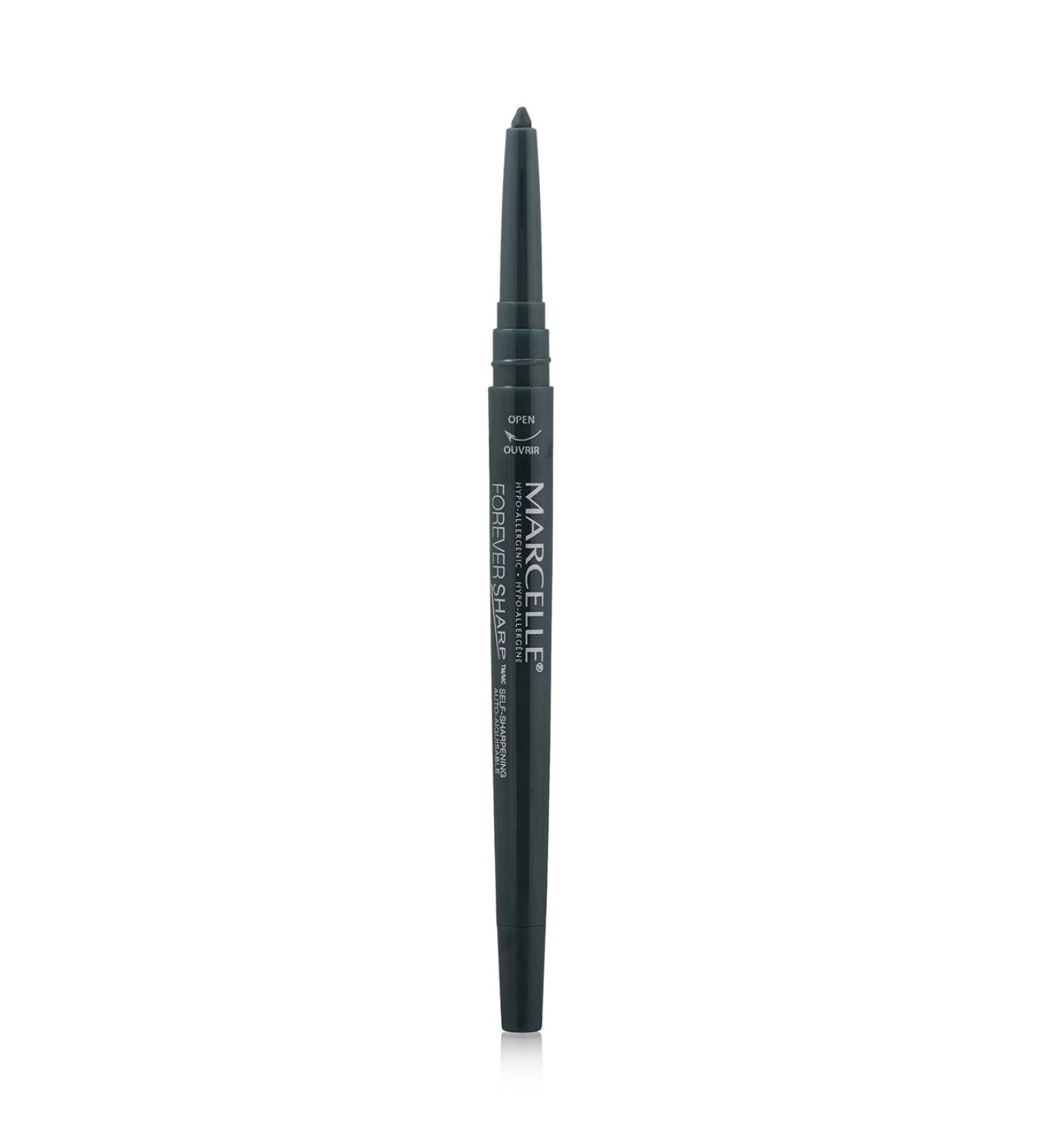 Marcelle Forever Sharp Waterproof Kohl Eyeliner in Spruce Green - Hypoallergenic, Fragrance-Free - 0.008 oz - Buy Online on GoSupps.com