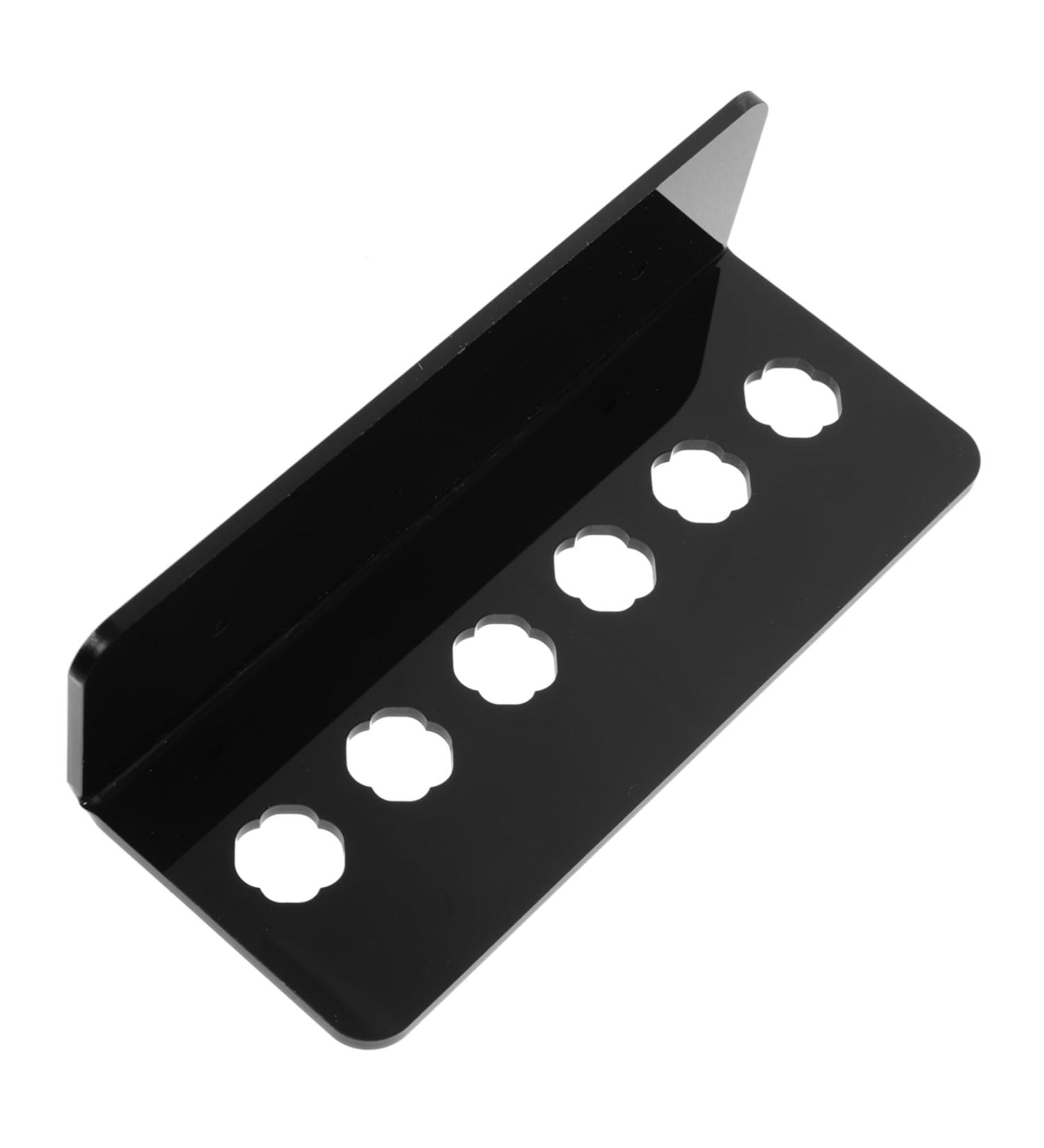 Hairdressing Scissors Stand Desk Top Organizer Desktop Stand Grooming Clippers Scissor Holder for Acrylic Office Supplies Magnetic Scissor Holder Shear Rack Organizer Wall 19x7.7cm Black - Buy Online on GoSupps.com