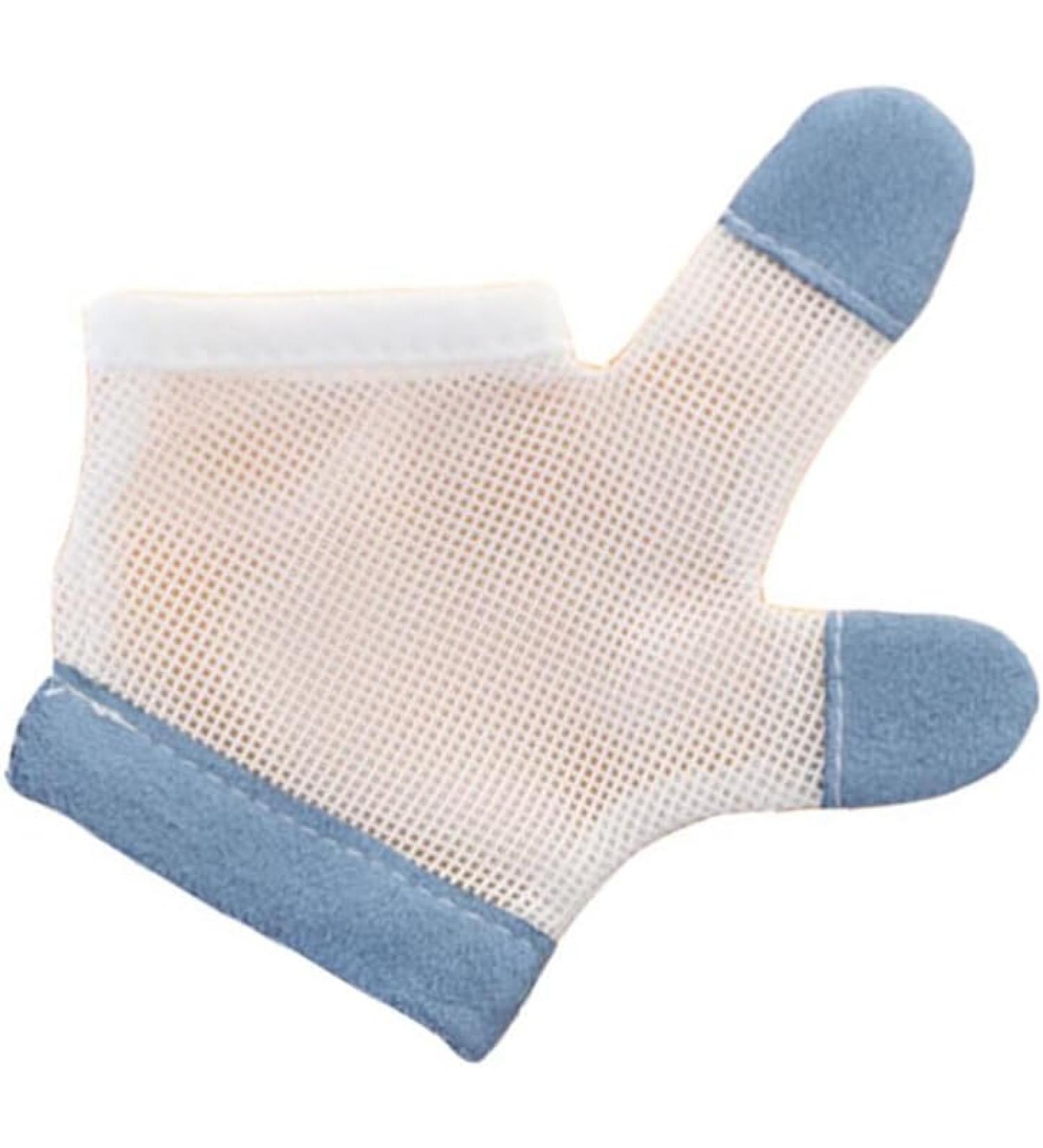 Stop Thumb Sucking  1 Pair Baby Anti Eating Gloves No Scratch Breathable Finger Thumb Protector Thumb Sucking Stop for Kids Stop Thumb Fingers Sucking (L) - Buy Online on GoSupps.com