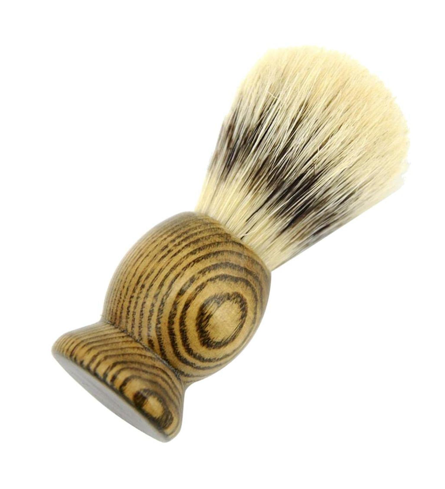 Premium Badger Hair Shaving Brush | Natural Skin-Friendly & Thorough Shave | International Shipping Available - Buy Online on GoSupps.com