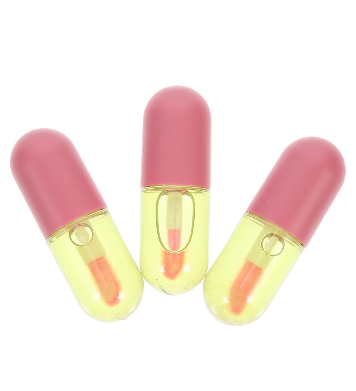 CALLARON 3Pcs Color-Changing Lip Oil Set Moisturizing Plumping Gloss for Women Shimmering Finish Nourishing Lip Care Oils - Buy Online on GoSupps.com