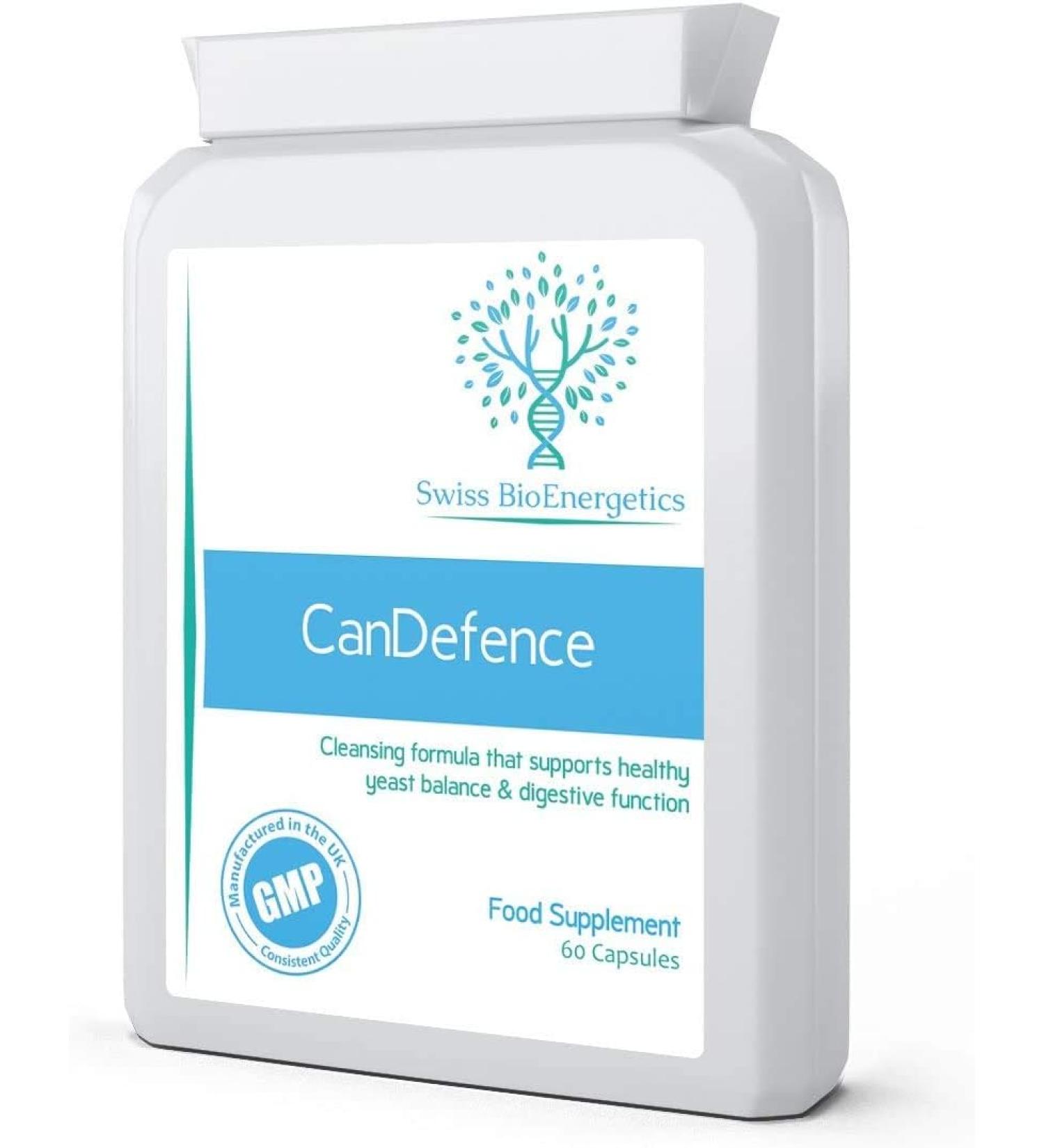 CanDefence 60 Capsules - Candida Support - Ultimate Extra Strength All-in-ONE Formulation - Buy Online on GoSupps.com