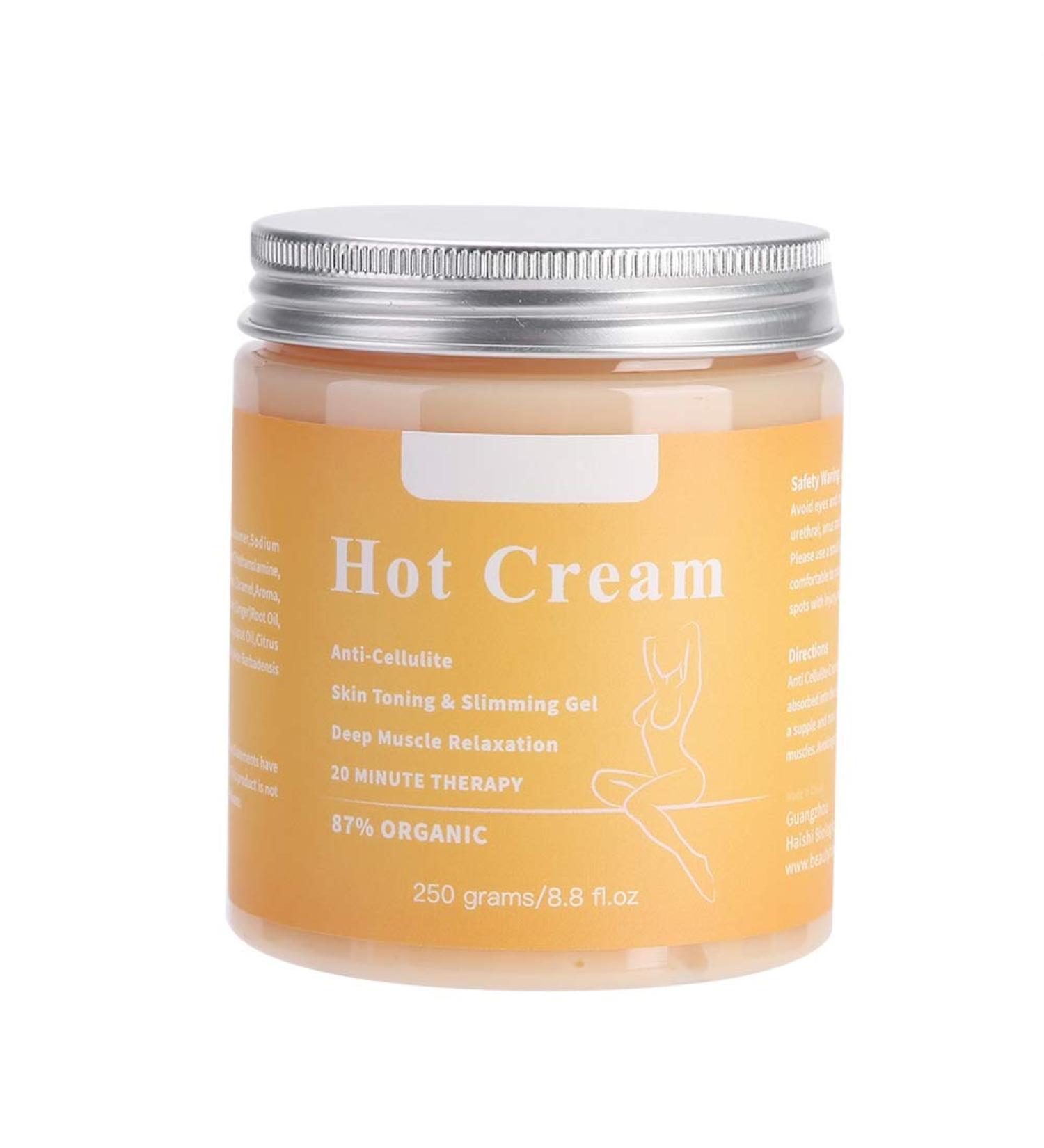 Buy Natural Hot Cream for Cellulite Removal | Slimming & Tightening Body Cream for Waist & Buttocks - Buy Online on GoSupps.com
