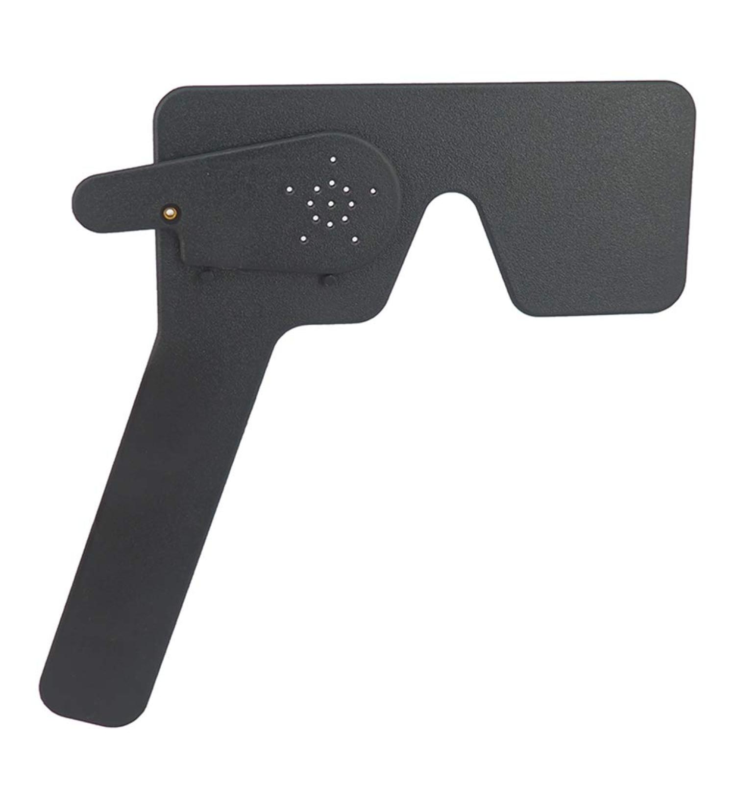 Herklotzn Ophthalmic Lorgnette - 17 Pinhole Black Plastic Eye Occluder for Vision Testing | International Shipping Available - Buy Online on GoSupps.com