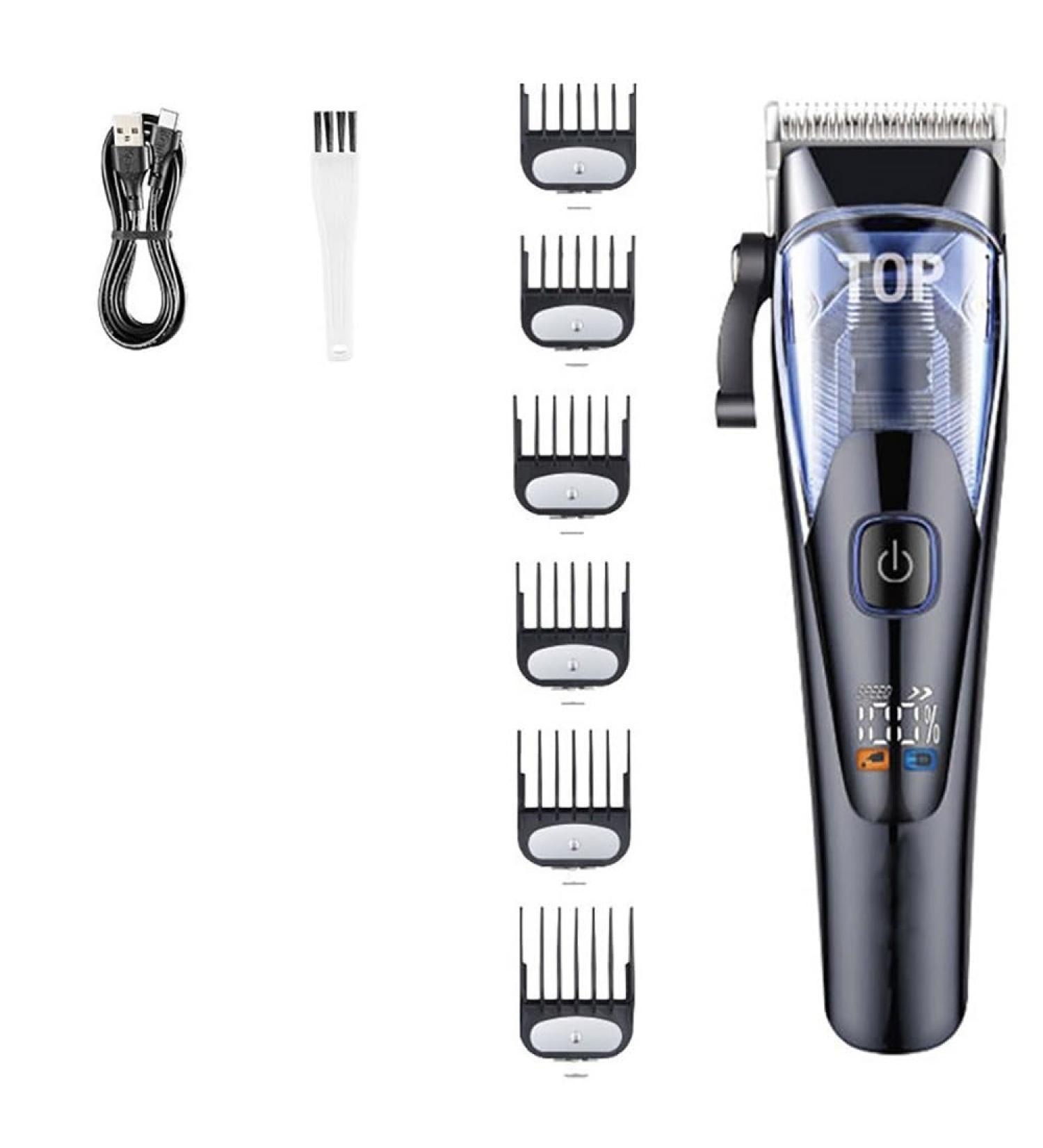 Professional USB Electric Hair Clipper Set - Cordless Hair Cutting Tool for Men | Adjustable & International Shipping - Buy Online on GoSupps.com