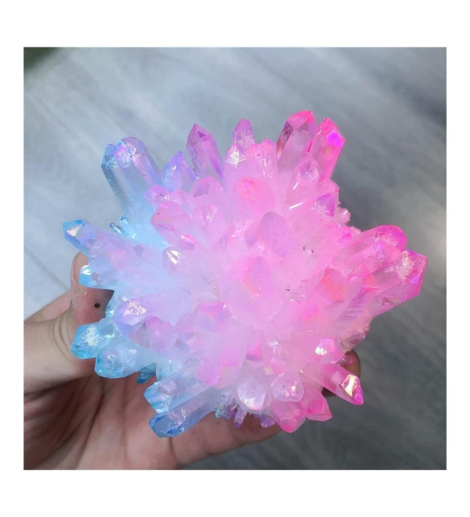 Crystal Rough Natural Crystals Quartz Freeform Reiki Stones Room Home Office Aquarium Decoration Accessories Gemstone Beautiful (Size : 400-450g) (Size : 400-450g) - Buy Online on GoSupps.com