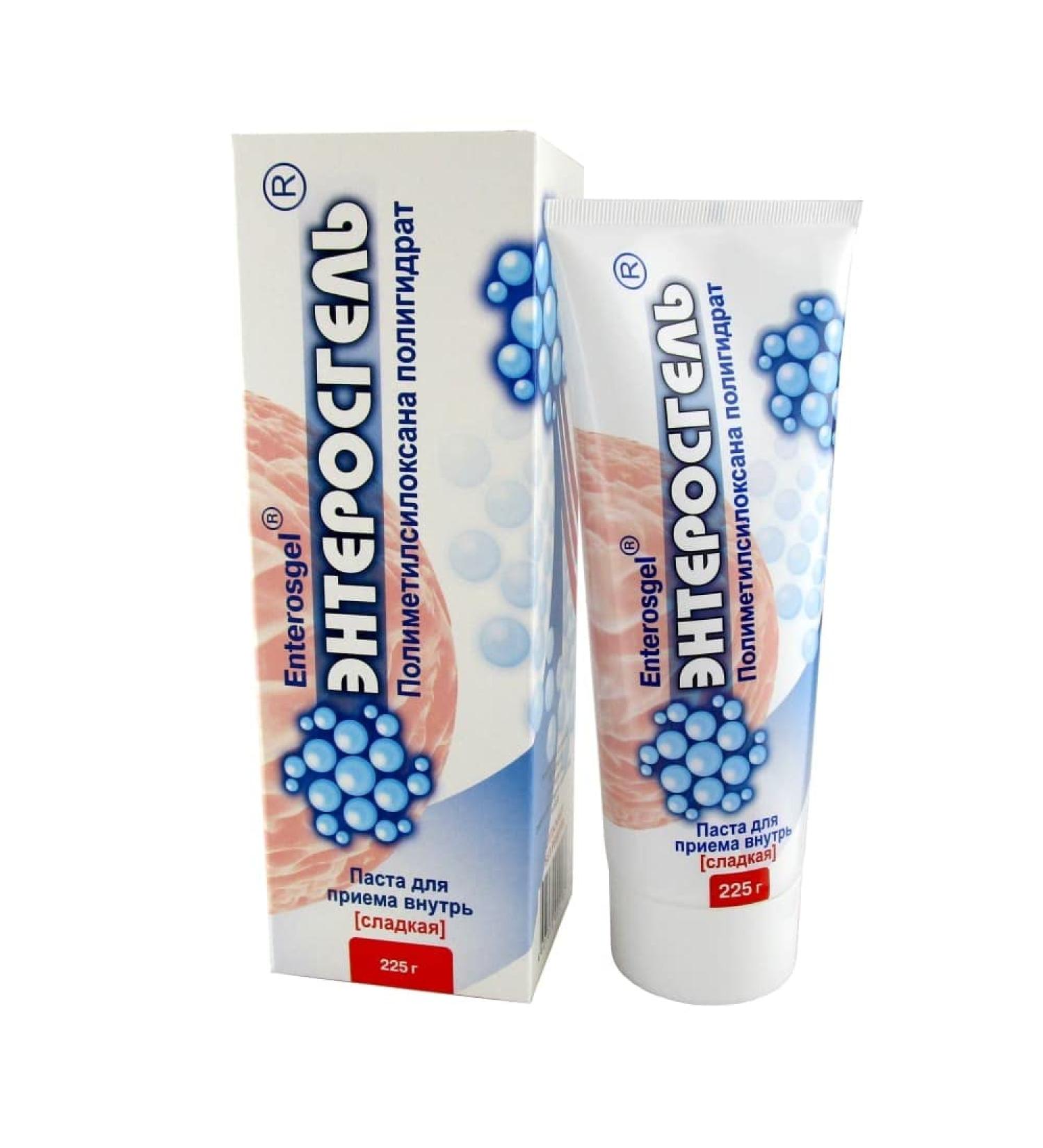 Enterosgel Toxin Binding Gel 225g for Gut Cleansing and Detoxification - Buy Online on GoSupps.com