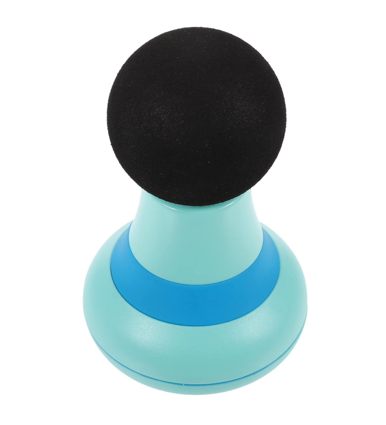 Beavorty Mini Electric Deep Massage Device - Pocket-Sized Back Massager for Home & Travel | 11.5x7.5cm Blue - Buy Online on GoSupps.com