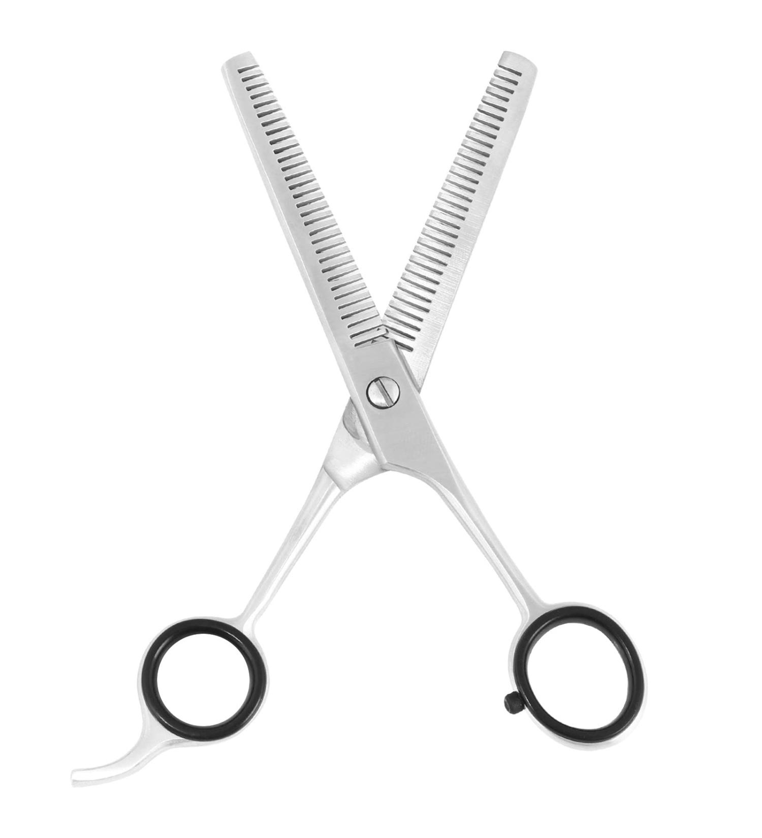 SS INSTRUMENTX 6.5 Inch Double Sided Thinning Scissors for Dogs - Professional Stainless Steel Shears for Pet Grooming - Buy Online on GoSupps.com