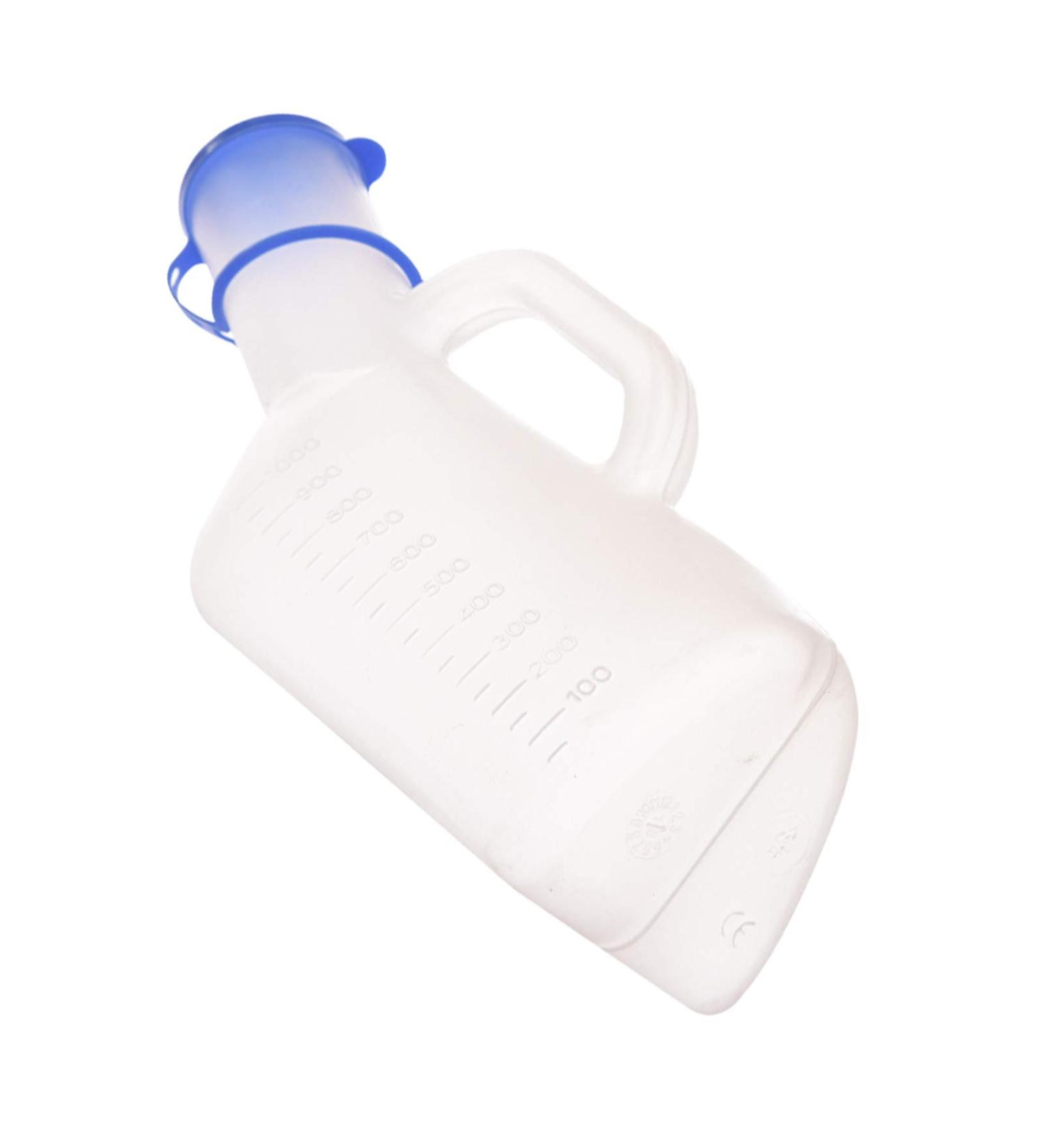 GRISDEPPD 1000ml Urine Bottle Portable Reusable High Capacity Male Urinal - Buy Online on GoSupps.com