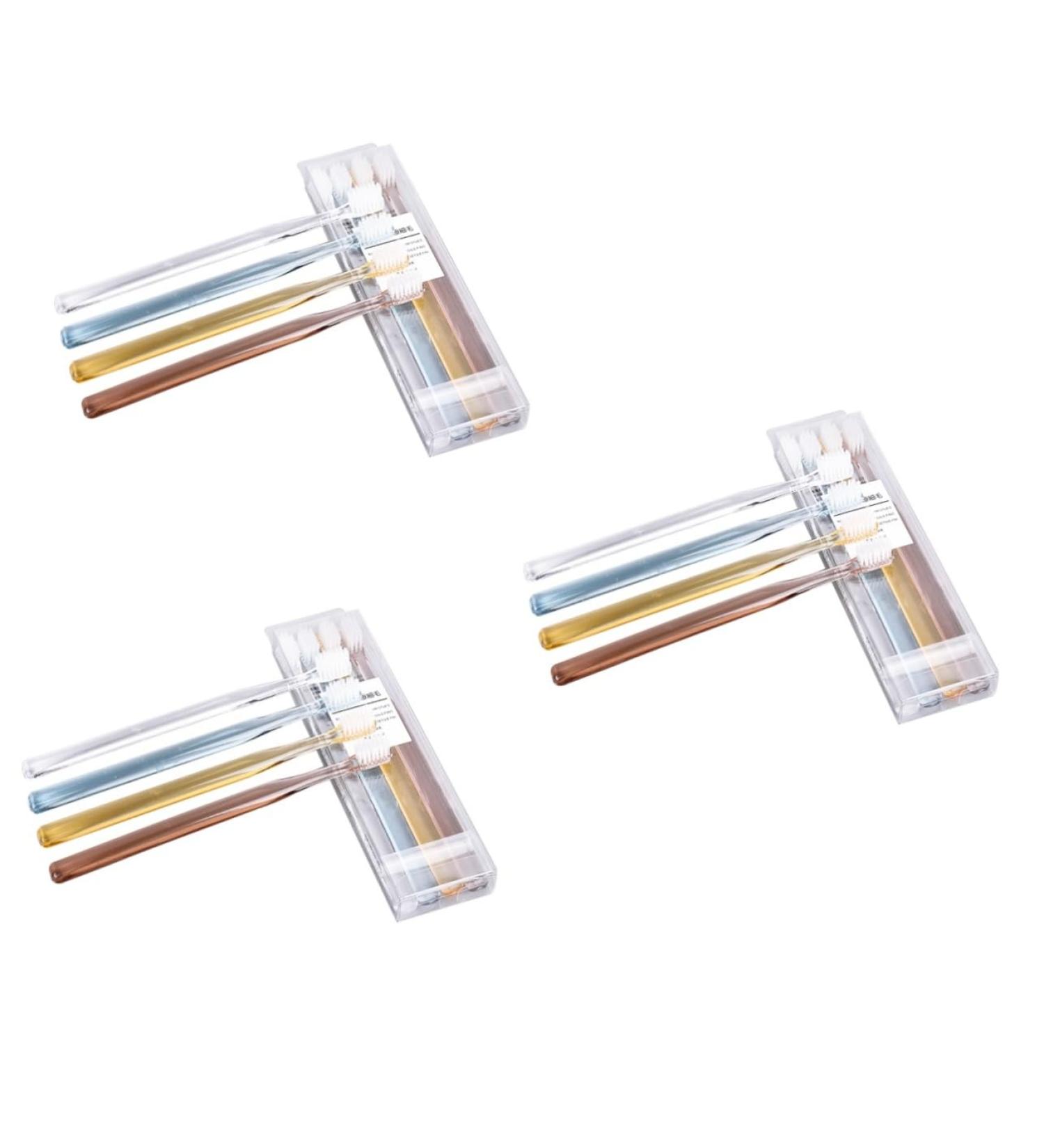 ULTECHNOVO 24 Pcs Portable Crystal Soft Toothbrushes for Kids - Best International Shipping - Buy Online on GoSupps.com