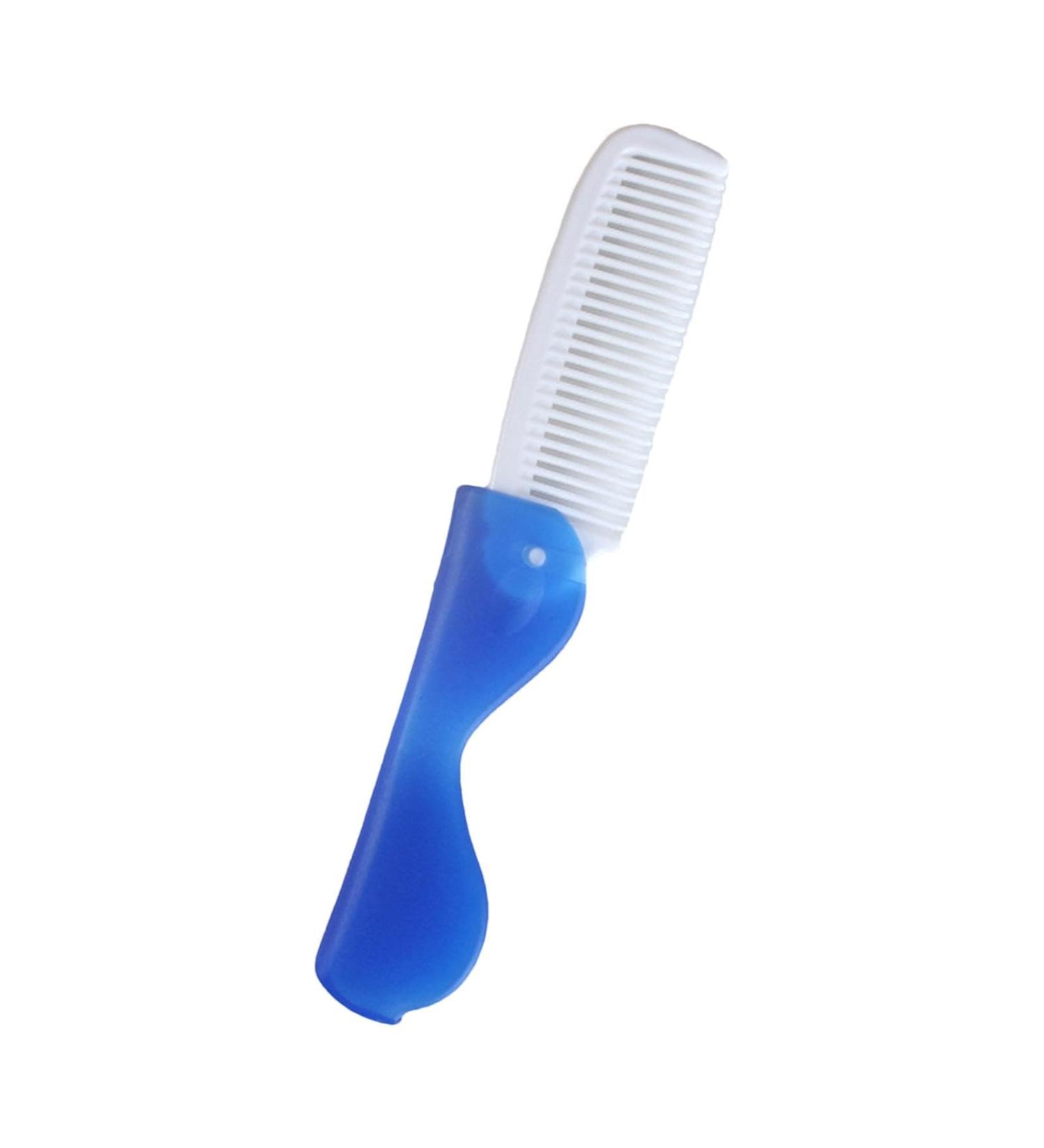 Travel Toothbrush & Comb Set - Durable Foldable Space-Saving | Soft Bristles for Camping & Outdoor Adventures - Pocket-Friendly 1 Piece - Buy Online on GoSupps.com