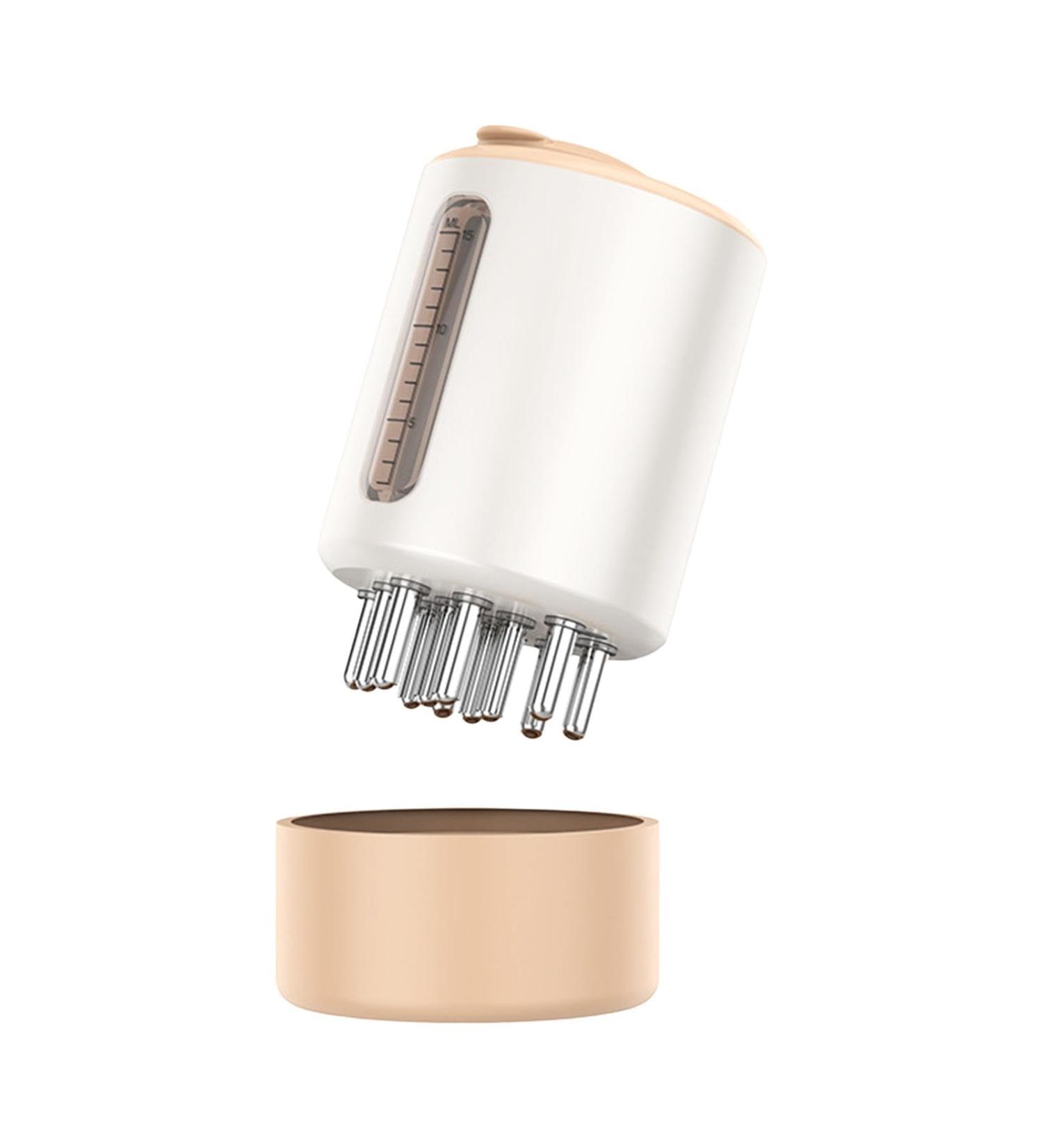 LearnLyrics Electric Hair Oil Applicator 15ml Red Light Electric Scalp Massager 6oz Precise Liquid Control with Graduated Scale Massaging Applicator Bottle - Buy Online on GoSupps.com