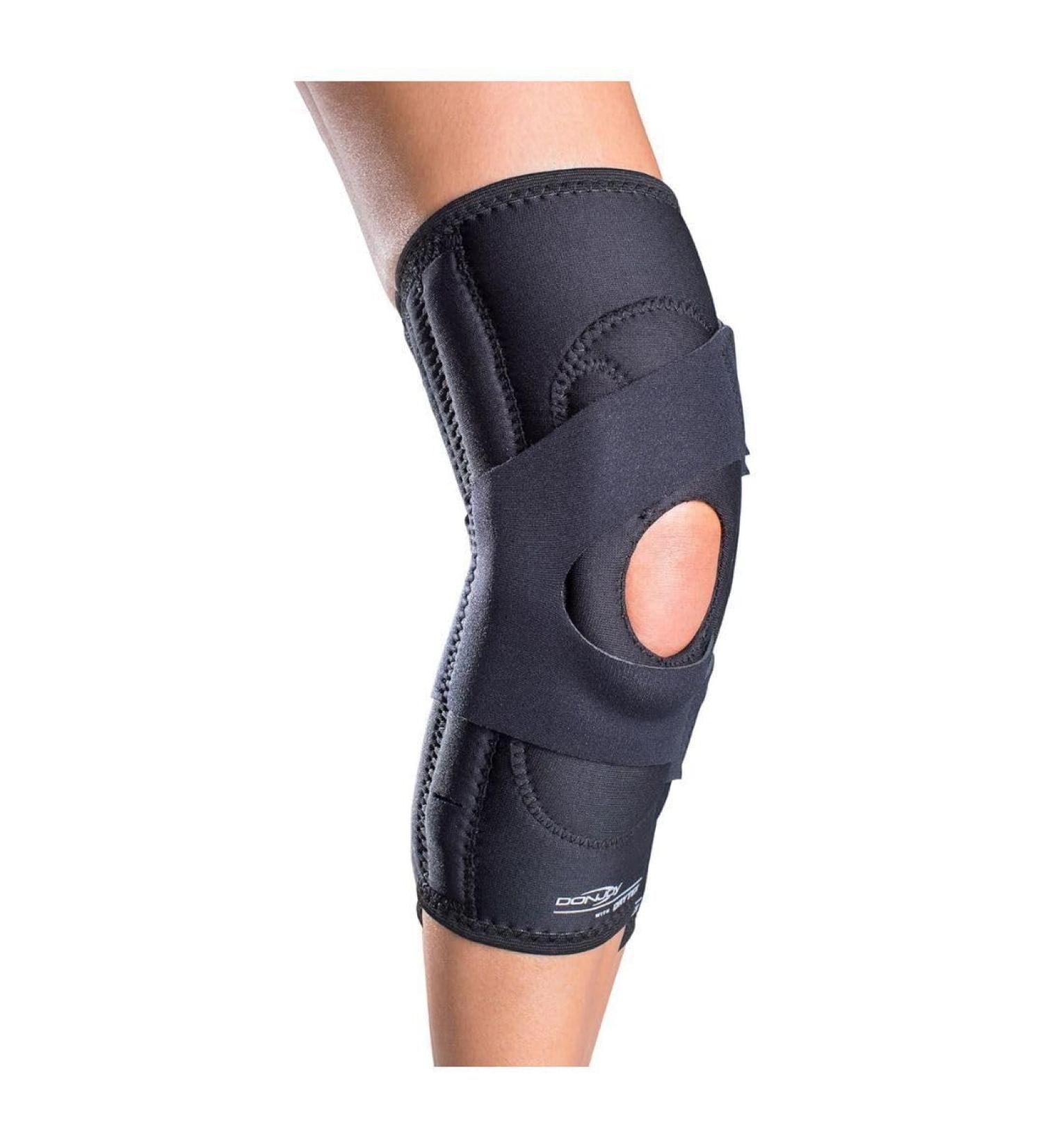 DonJoy Lateral J Patella Knee Support Brace with Hinge - Drytex Left Leg Large | International Shipping - Buy Online on GoSupps.com