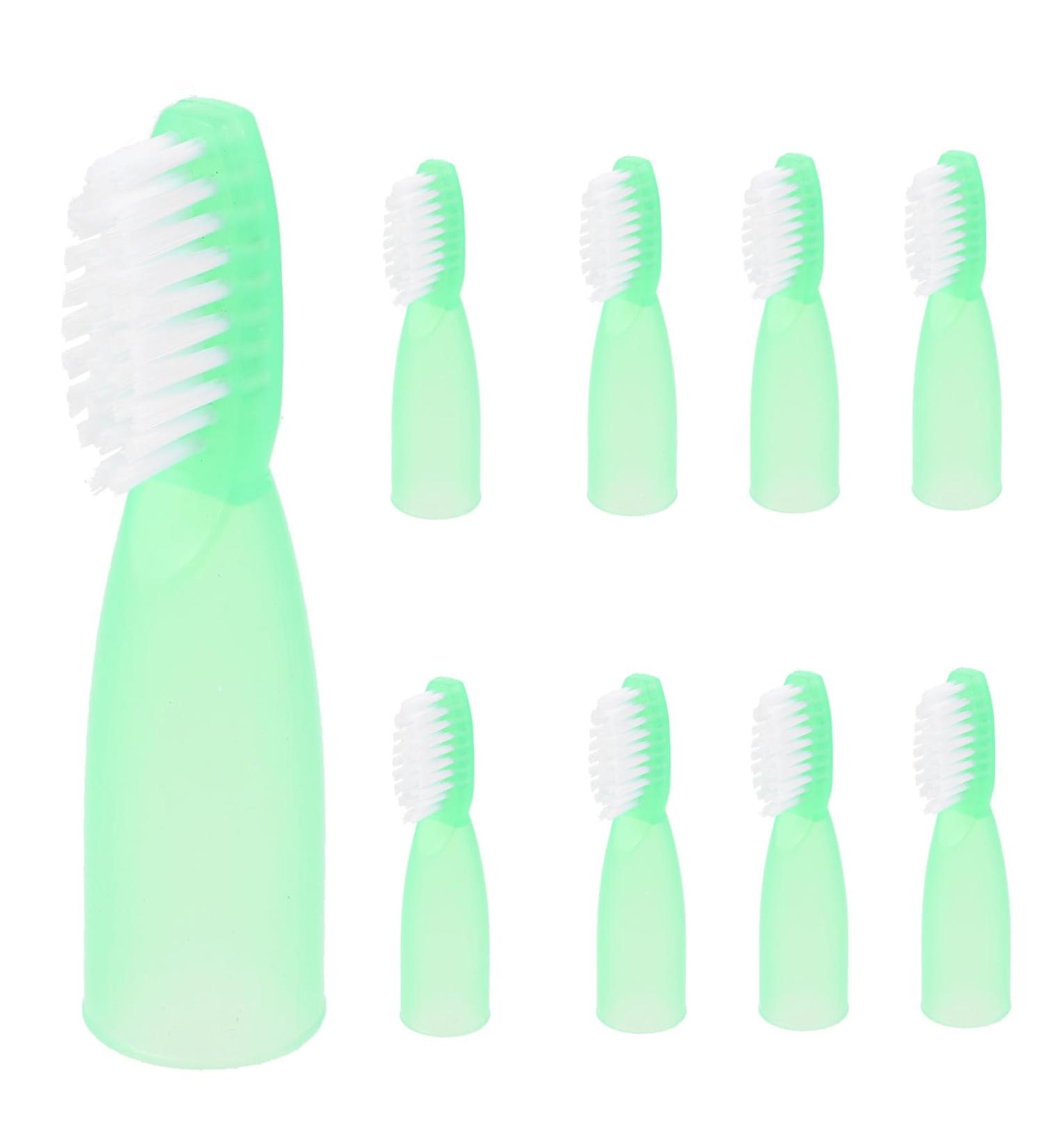 Oatipho 10-St Prison Toothbrush - Durable Manual Mouth Cleaner for Inmates | Wear-Resistant Toothbrush for Prison Use - Buy Online on GoSupps.com