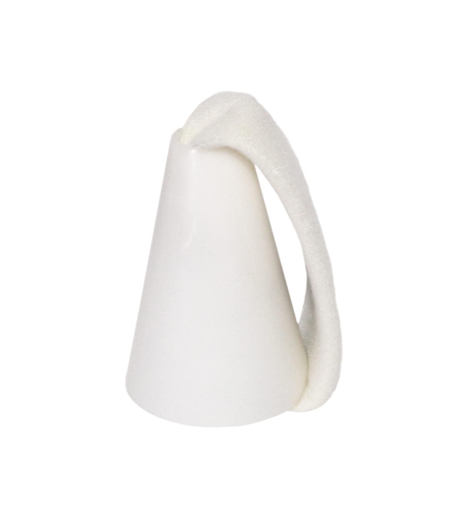 Plastic Hand Cone with Strap - White | Rehabilitation Advantage - Buy Online on GoSupps.com