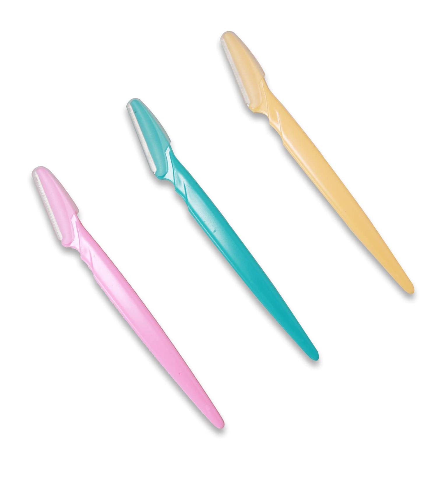 Exfoliating Dermaplaning Tool Kit - Precision Eyebrow Razor & Facial Shaver for Smooth Skin Anywhere - Buy Online on GoSupps.com