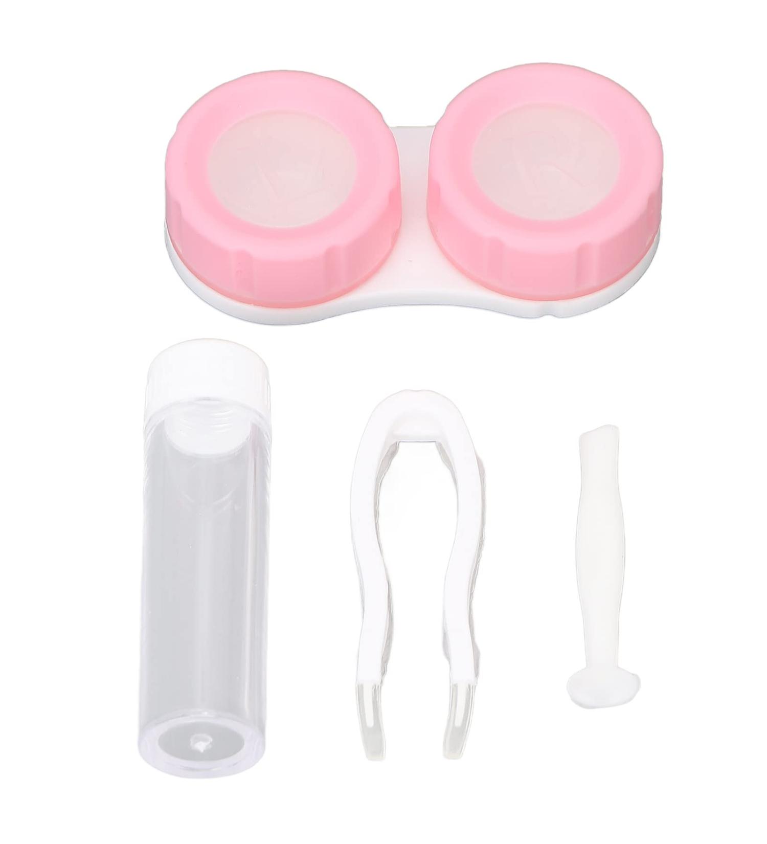 Verdant Touch Contact Lens Holder & Container Kit - Multi-Colored with Tweezers Applicator | Portable Lens Storage for Travel | Shop Internationally - Buy Online on GoSupps.com