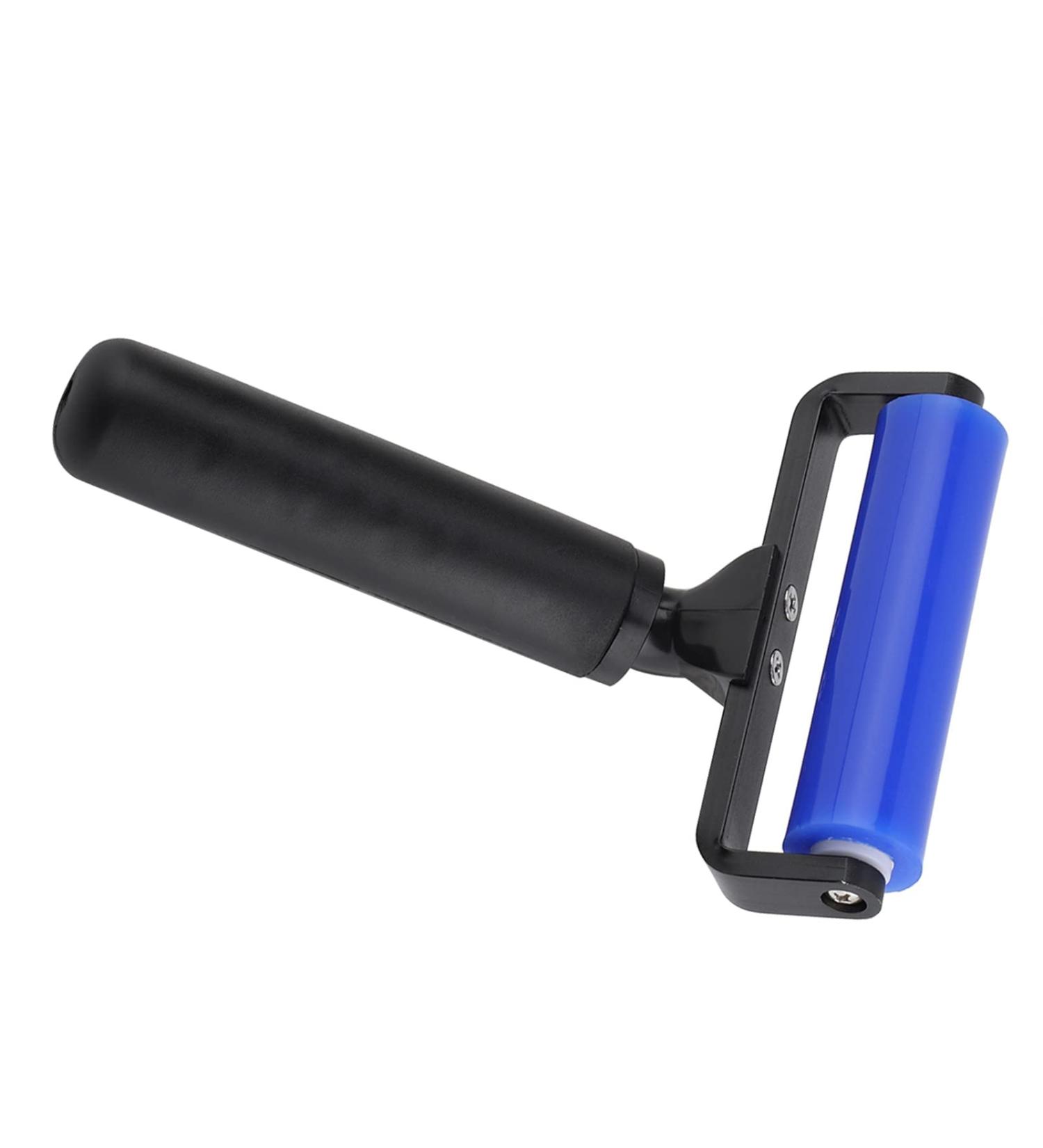 Shop Reusable Lint Roller - Durable Silicone Dust Removal for Dander Dust & Fibers (4 Inches) - International Shipping Available - Buy Online on GoSupps.com