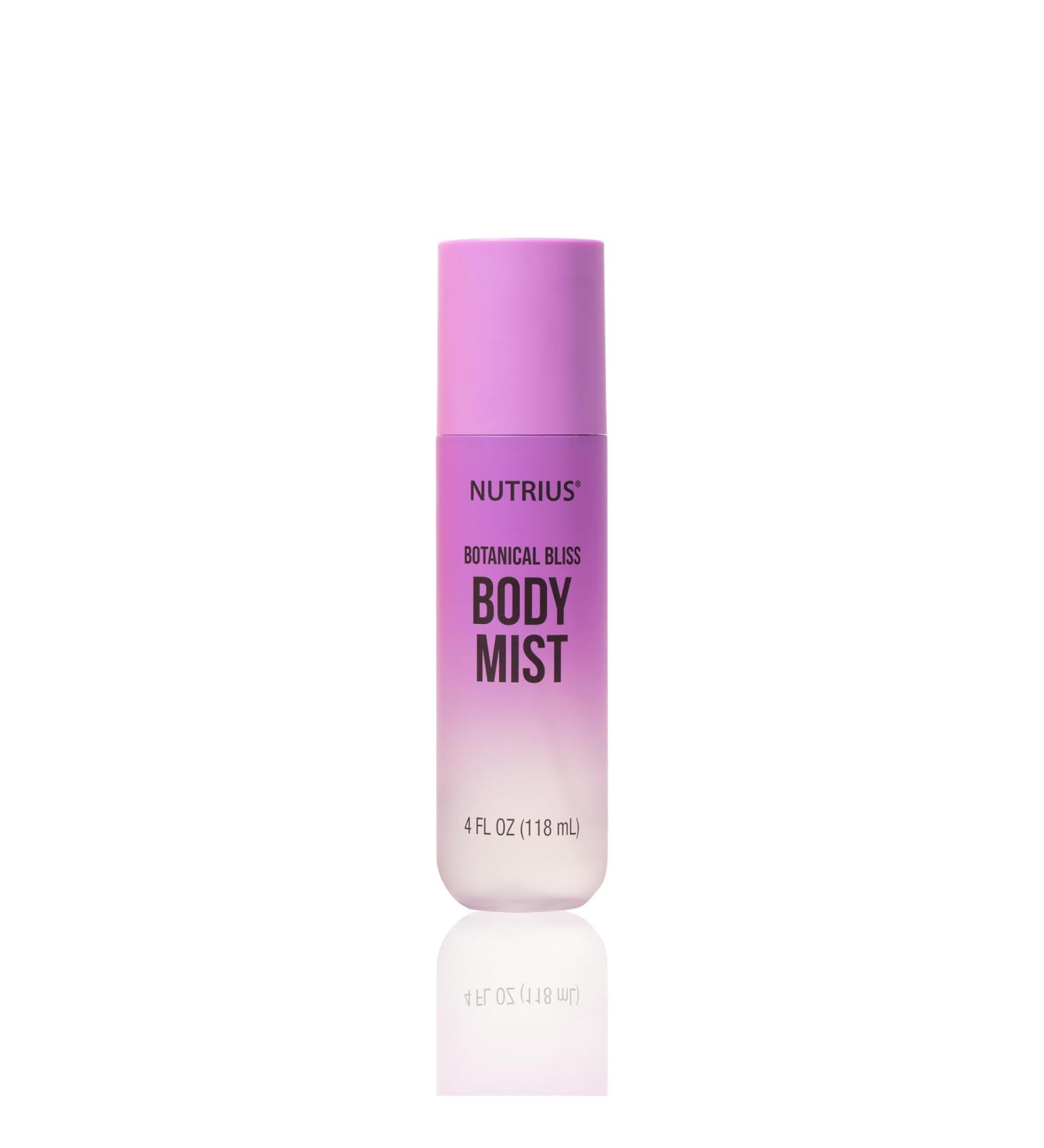 Nutrius Body Mist - Botanicala Bliss 4 FL OZ - Invigorating and Natural Daily Fragrance - Buy Online on GoSupps.com