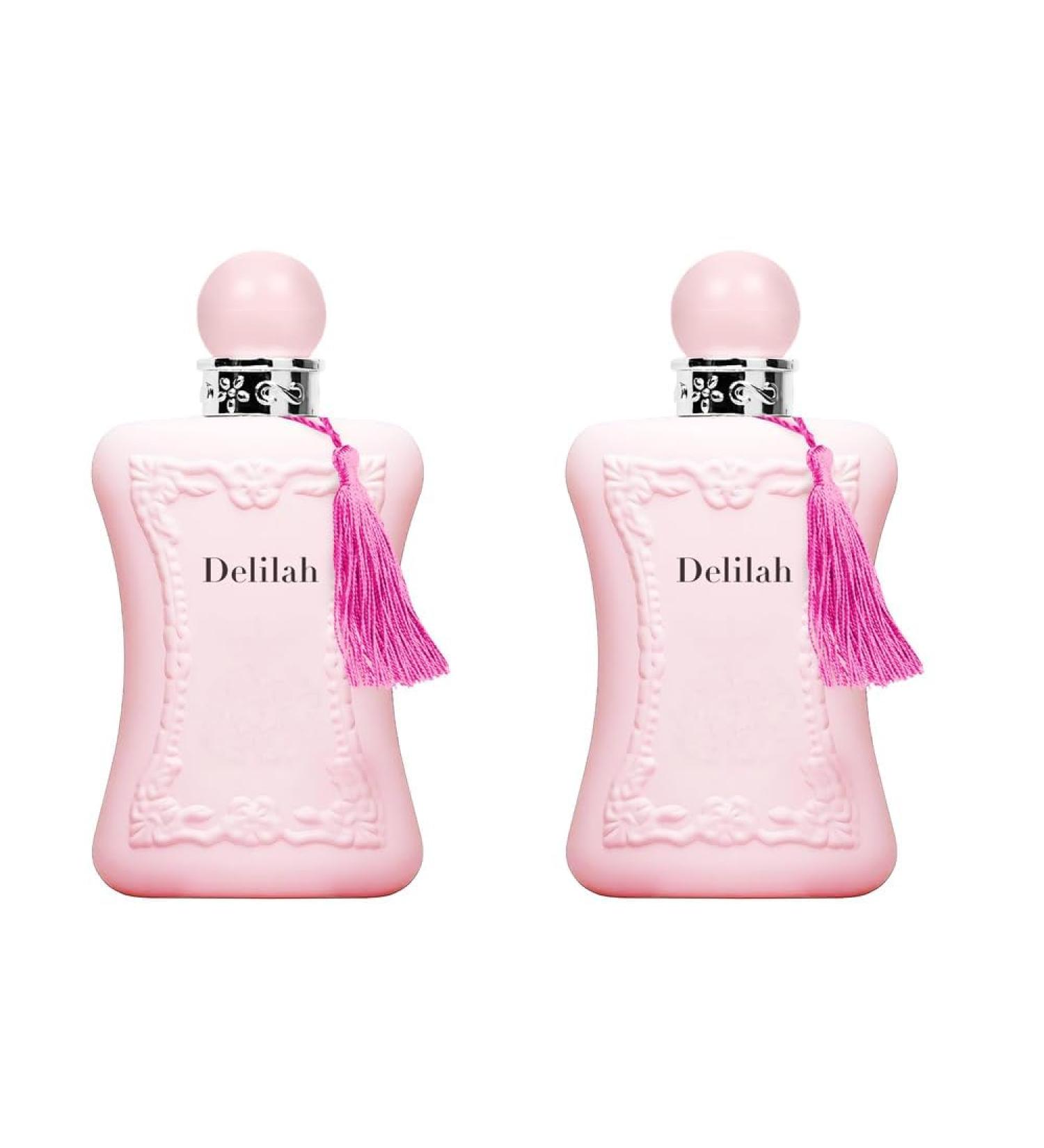 2PCS Delilah Perfume for Women Long Lasting Fragrance Eau de Parfum Floral & Sweet Women's Perfume Daily Used 3.4 Fluid Ounce Delilah 3.4 Fl Oz (Pack of 2) - Buy Online on GoSupps.com