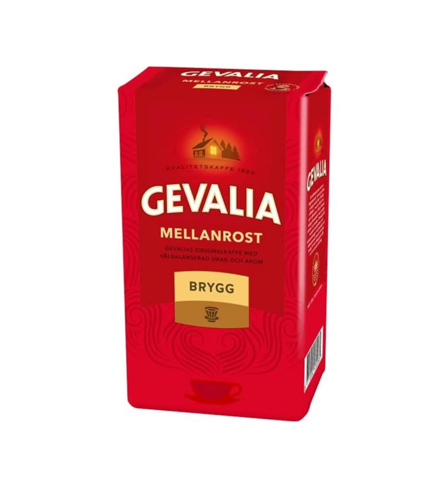 ScandiKitchen Gevalia Medium Roast Swedish Ground Coffee 450g