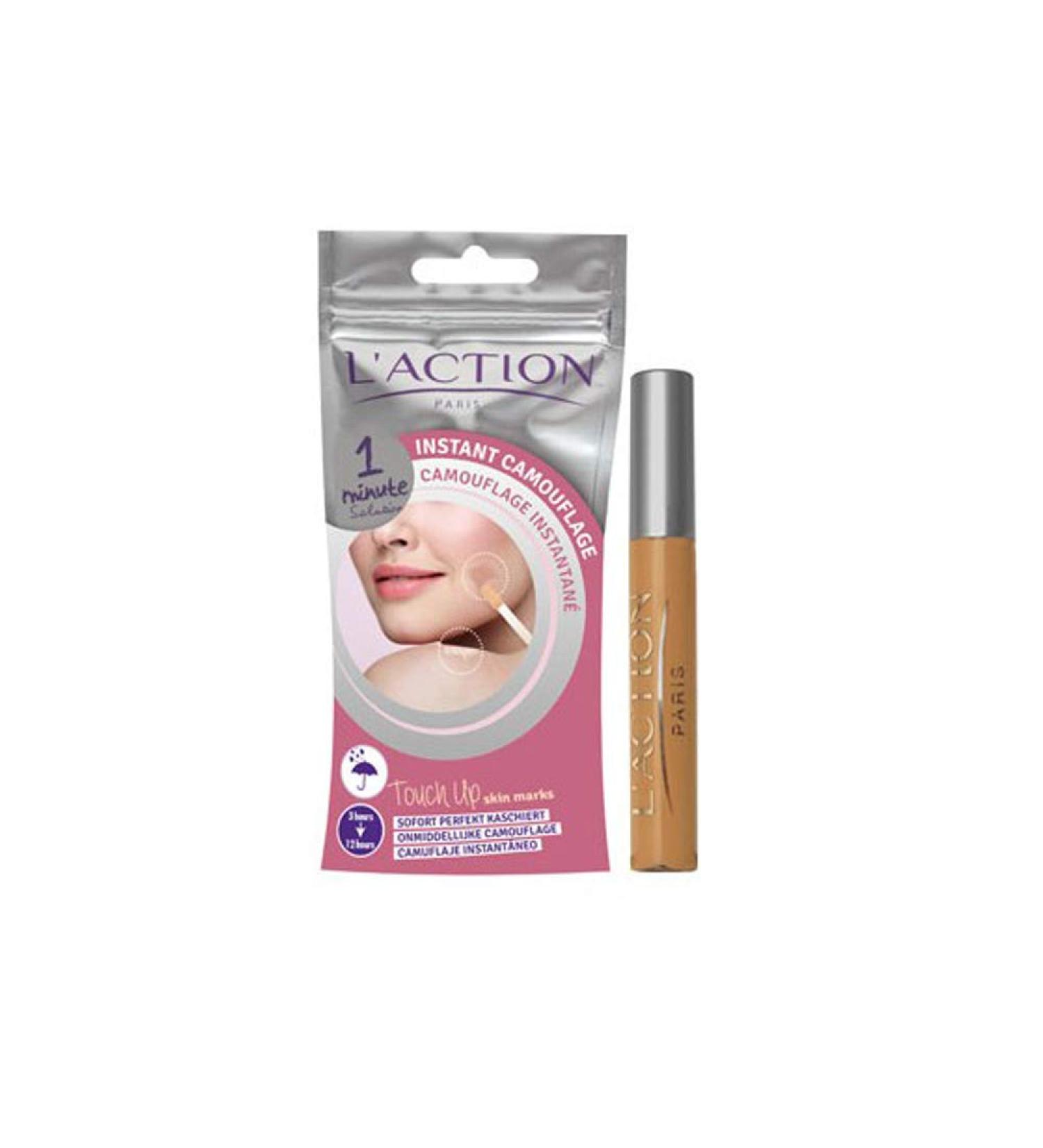 L'Action Paris Instant Camouflage Medium Beige - Full Coverage Concealer - Buy Online on GoSupps.com