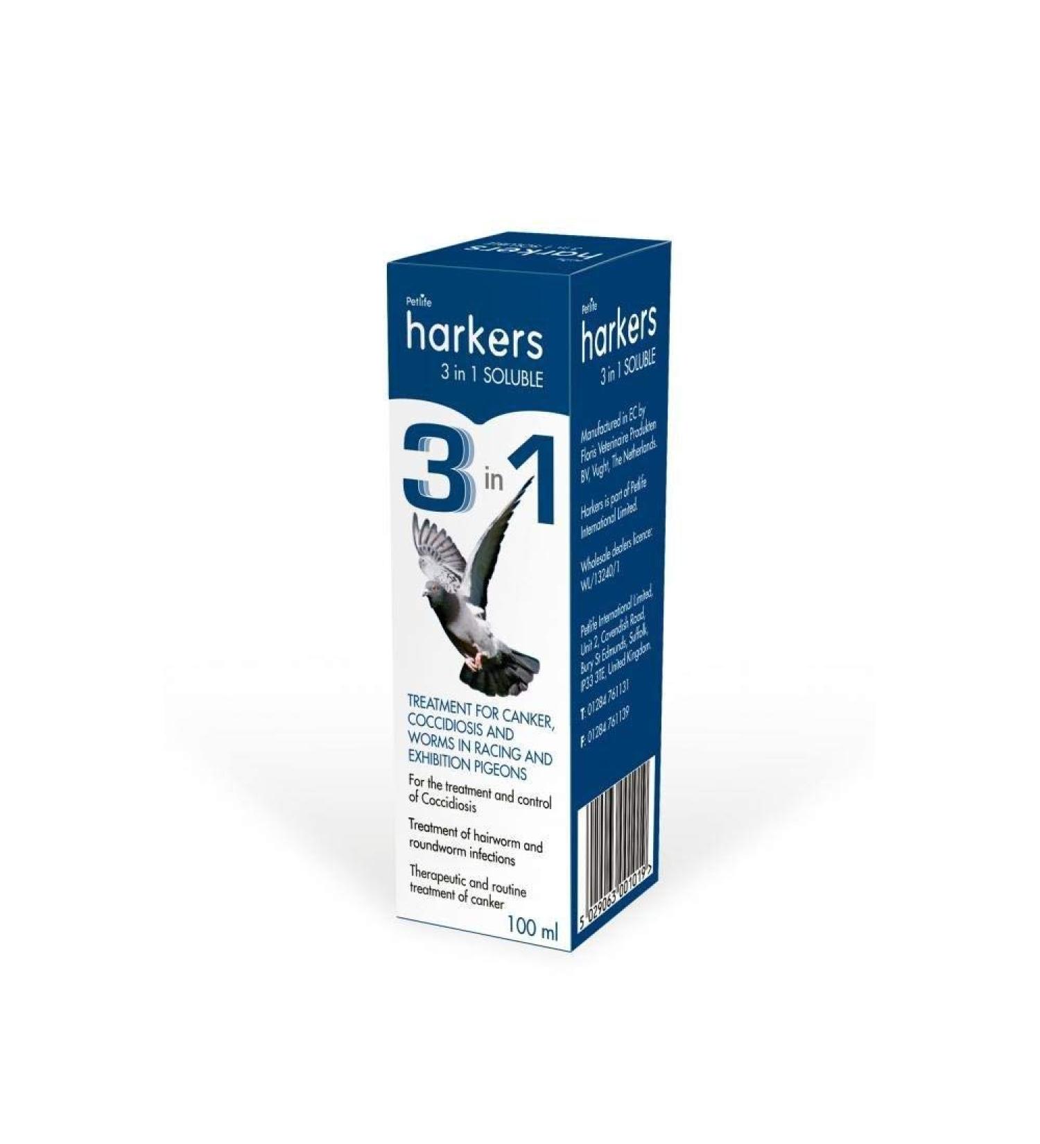 Harkers 3-In-1 Soluble 200 g Clear