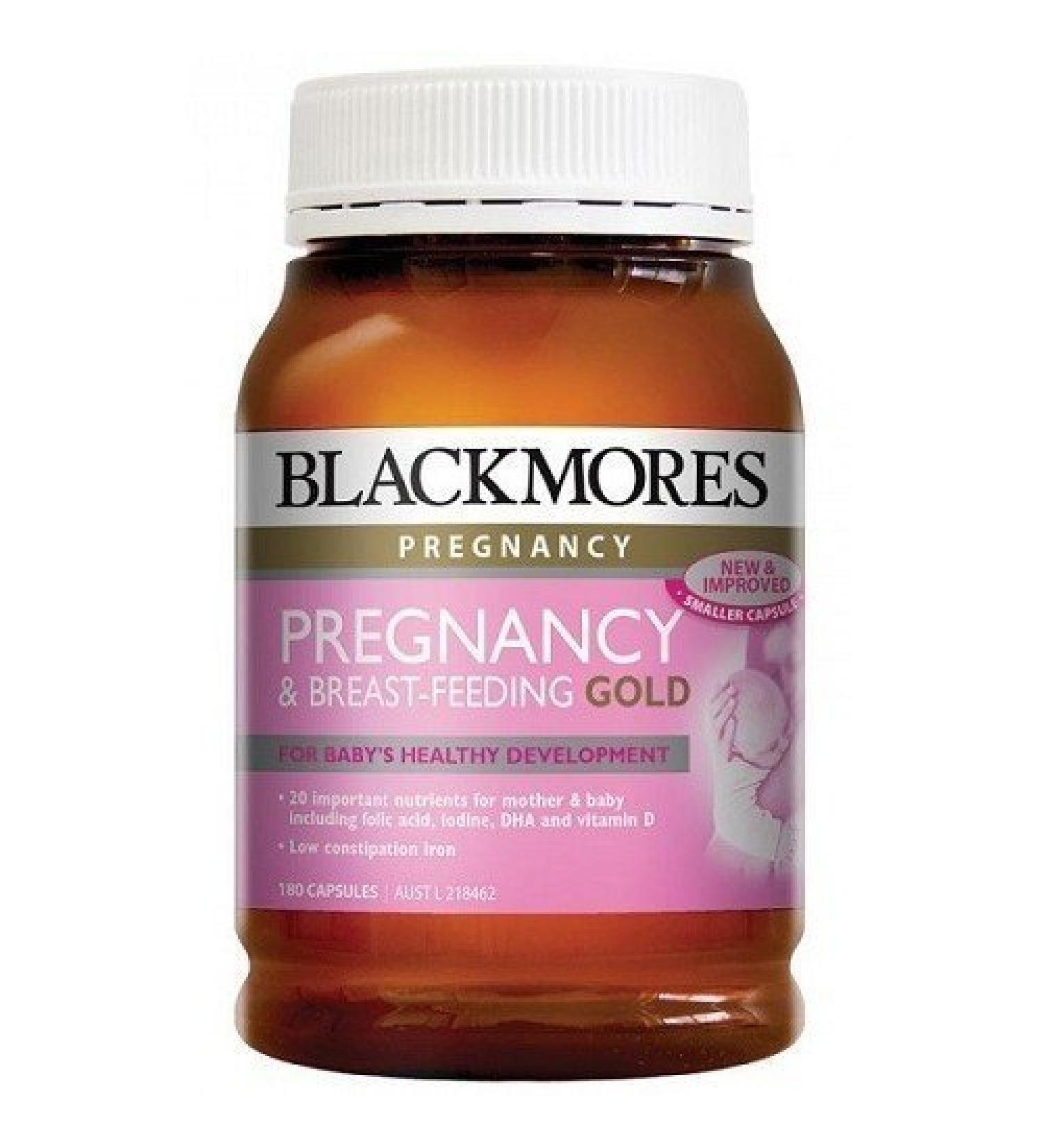 Blackmores Pregnancy And Breast-Feeding GOLD Formula 180 caps by Blackmores LTD