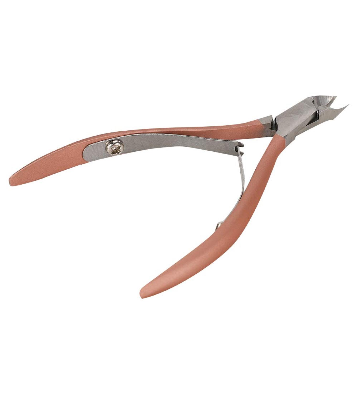Verdant Touch Manicure Scissors Stainless Steel Nail Dead Skin Scissors Callus and Hangnail Remover Rose Gold Manicure Tool - Buy Online on GoSupps.com