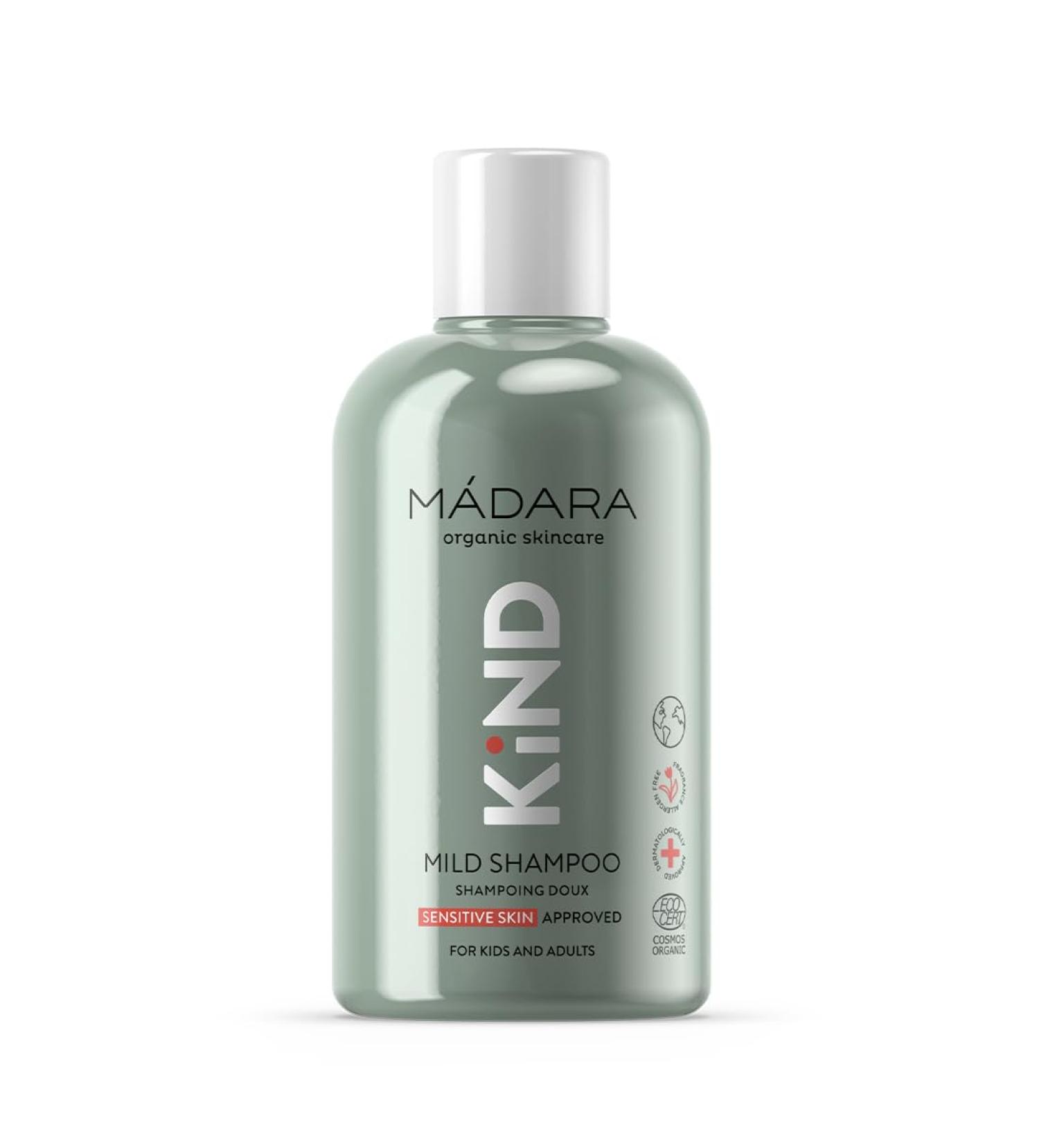 M dara Organic Mild Shampoo for Kids & Family | 250ml | Certified Organic & Gentle on Sensitive Skin - Buy Online on GoSupps.com