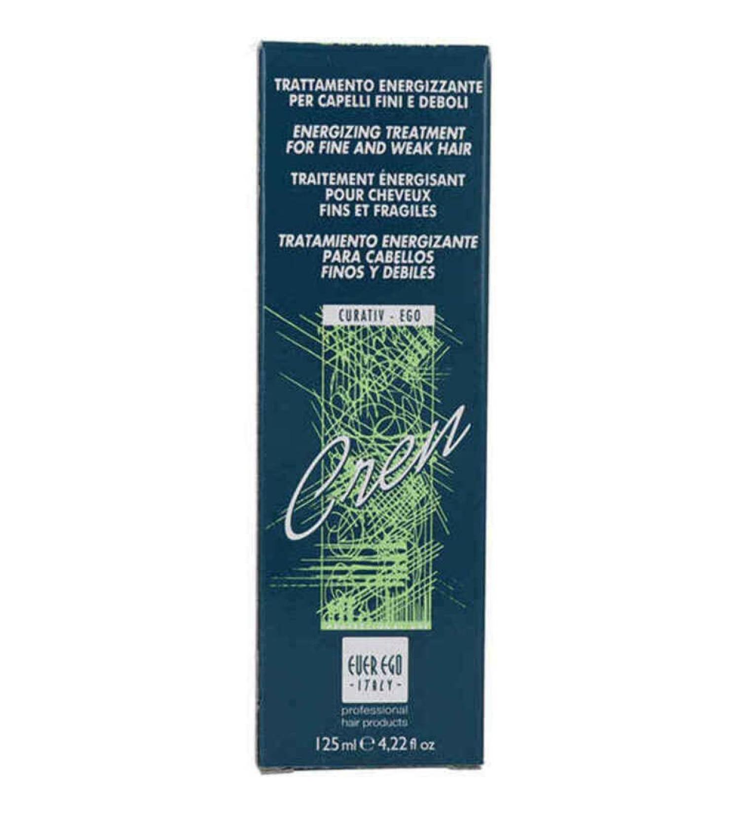 Ever Ego Italy Energizing Hair Lotion For Thinning Fine and Weak Hair | Stimulating and Revitalizing Hair Care Product For Men And Women | Cren | 125 ml Bottle