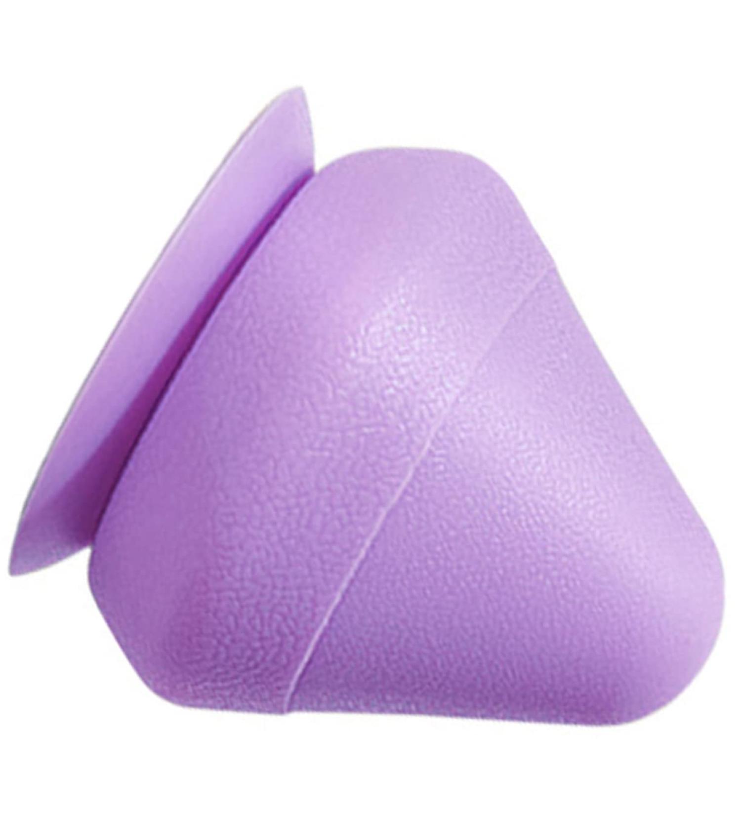 Healeved Portable Massage Globe - Deep Tissue Hand & Back Massager Acupressure Suction Device for Legs - 7.5x7cm Violet - Buy Online on GoSupps.com