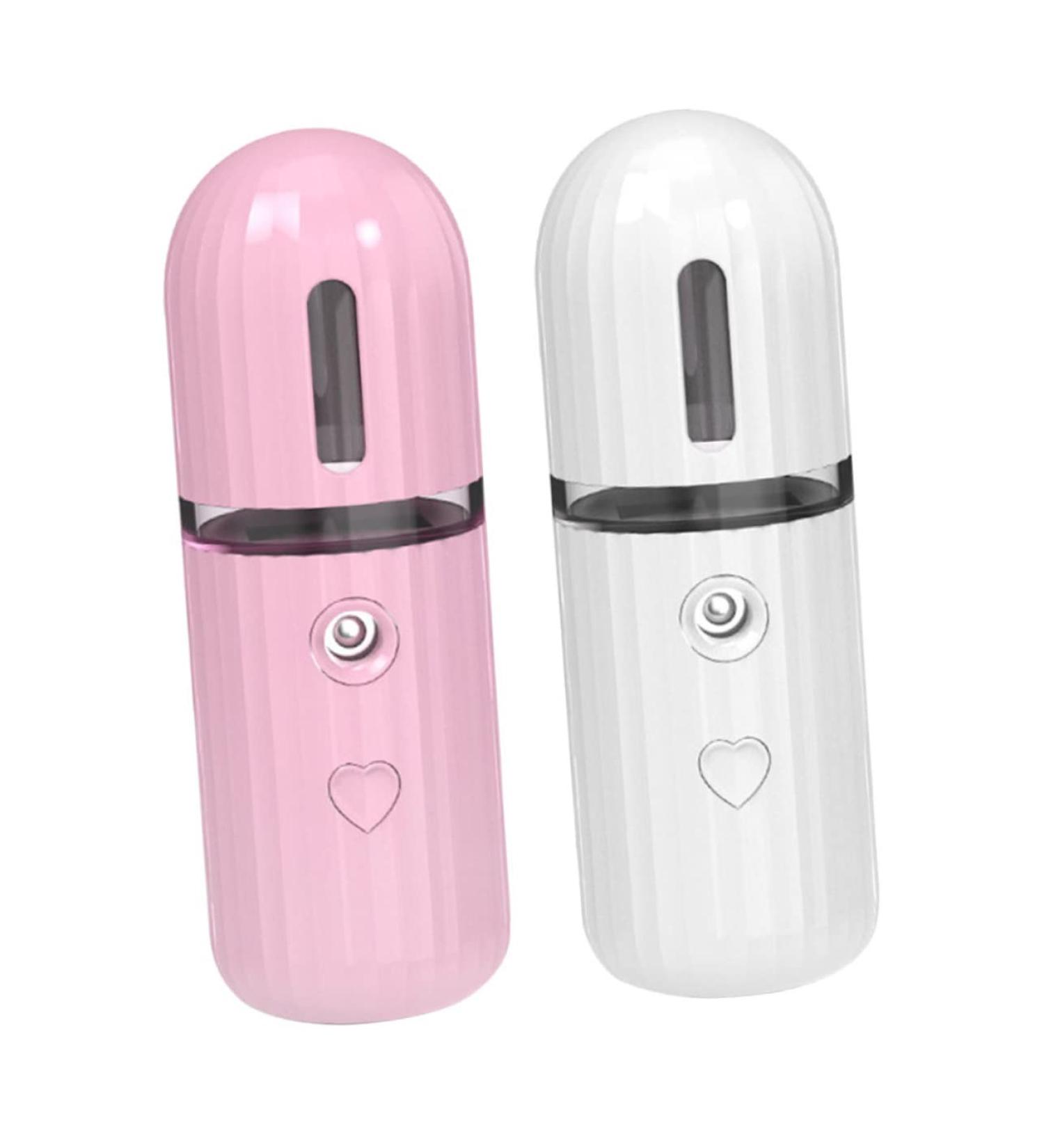 Beavorty Facial Humidifier 2pcs Moisturizing Sprayer Mini Humidifier Facial Portable Facial Mister Small Spray Bottle - Buy Online on GoSupps.com